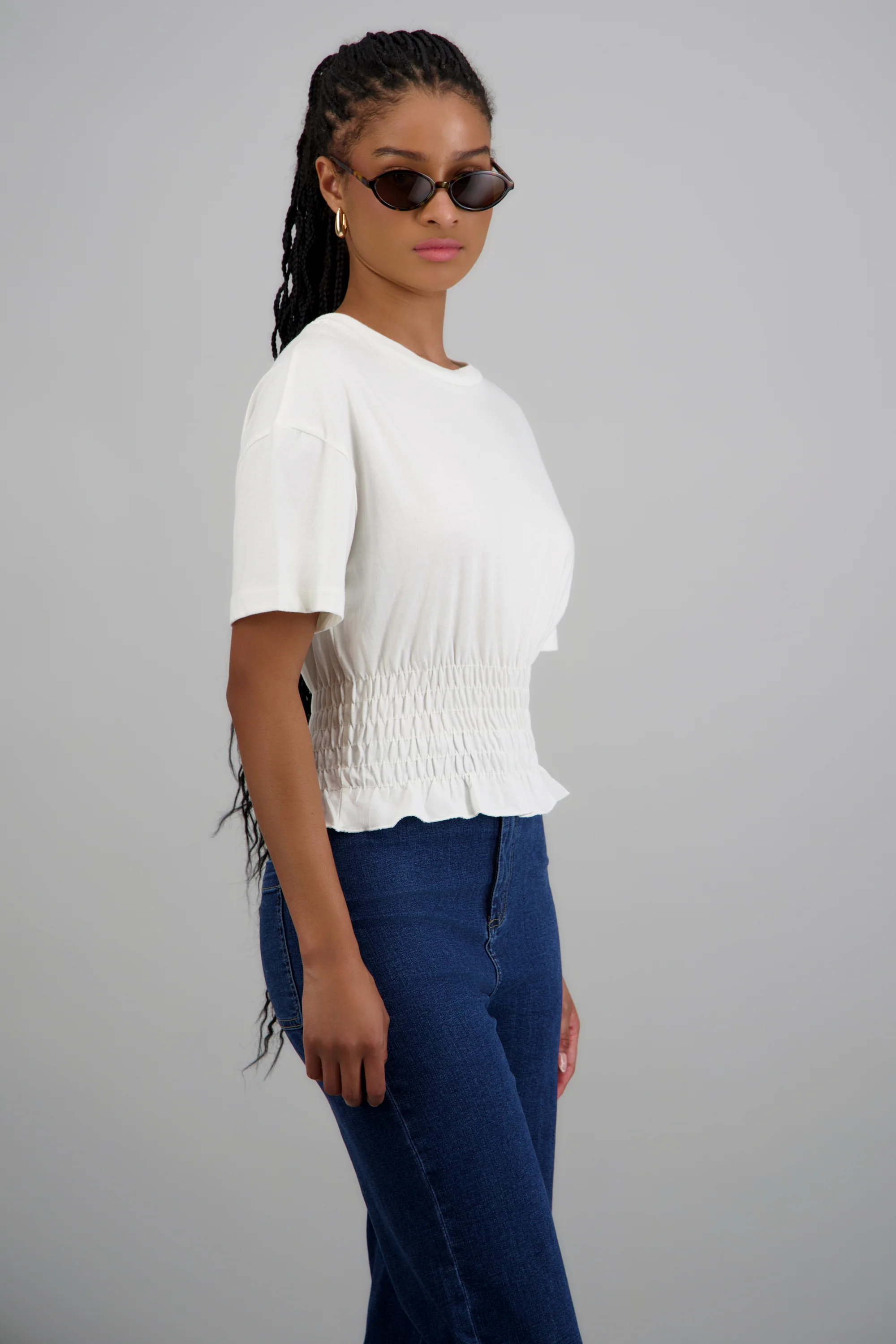 playera basica detalle smock - Image 2