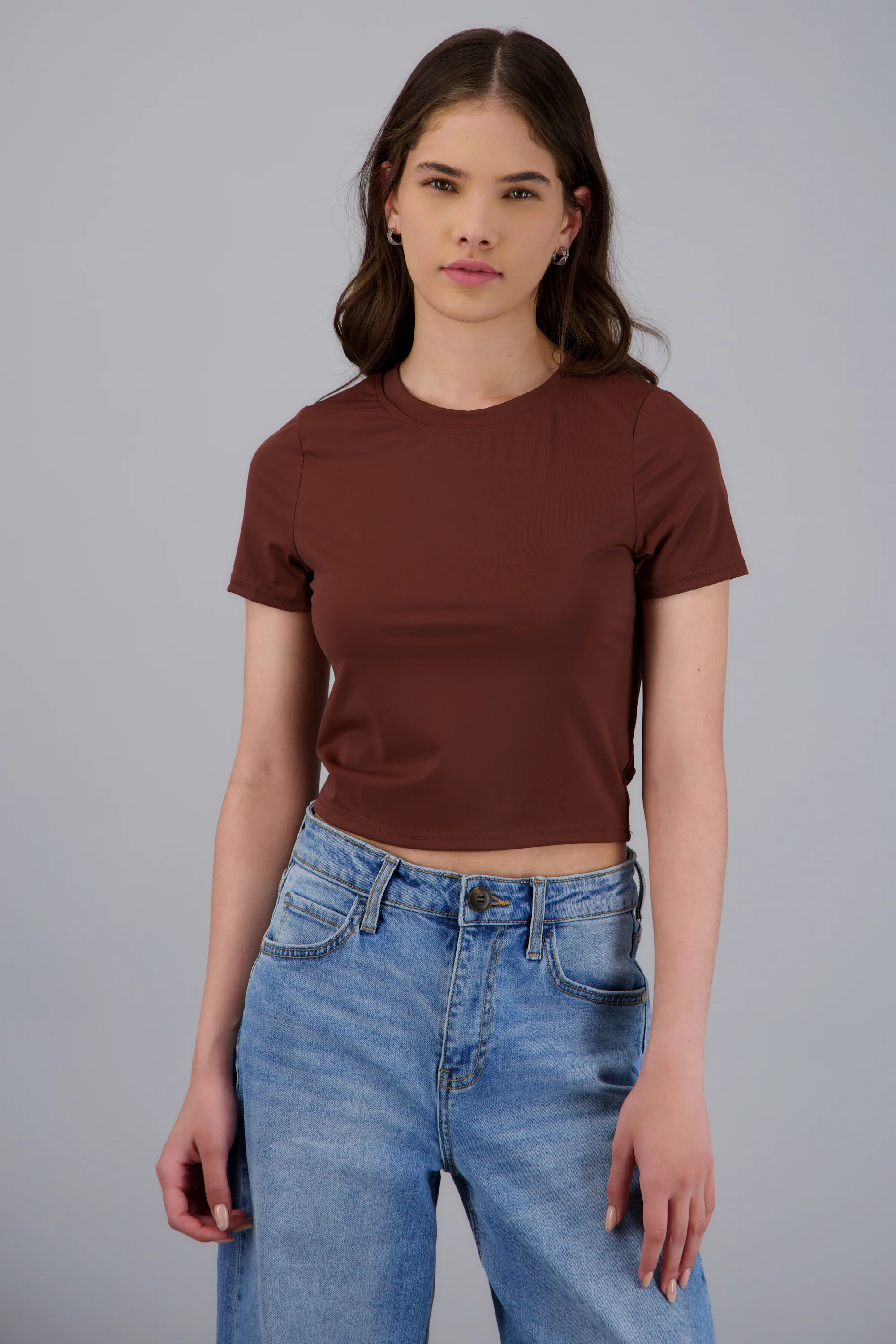 Playera basica manga corta