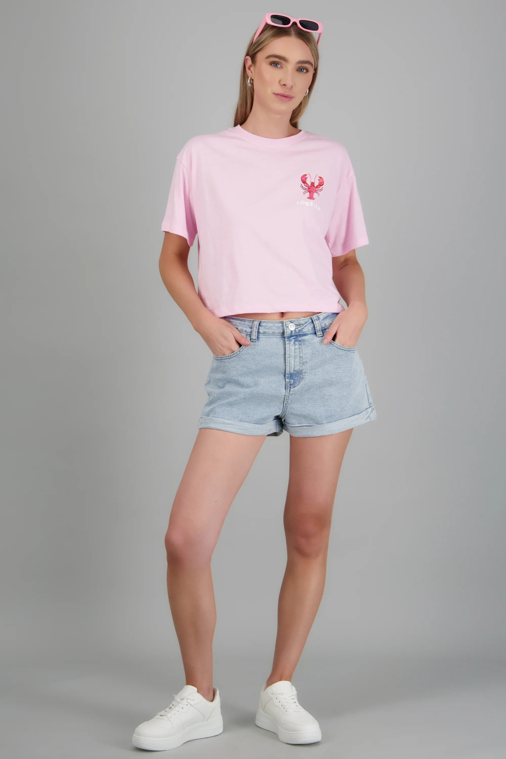 Playera boxy lobster