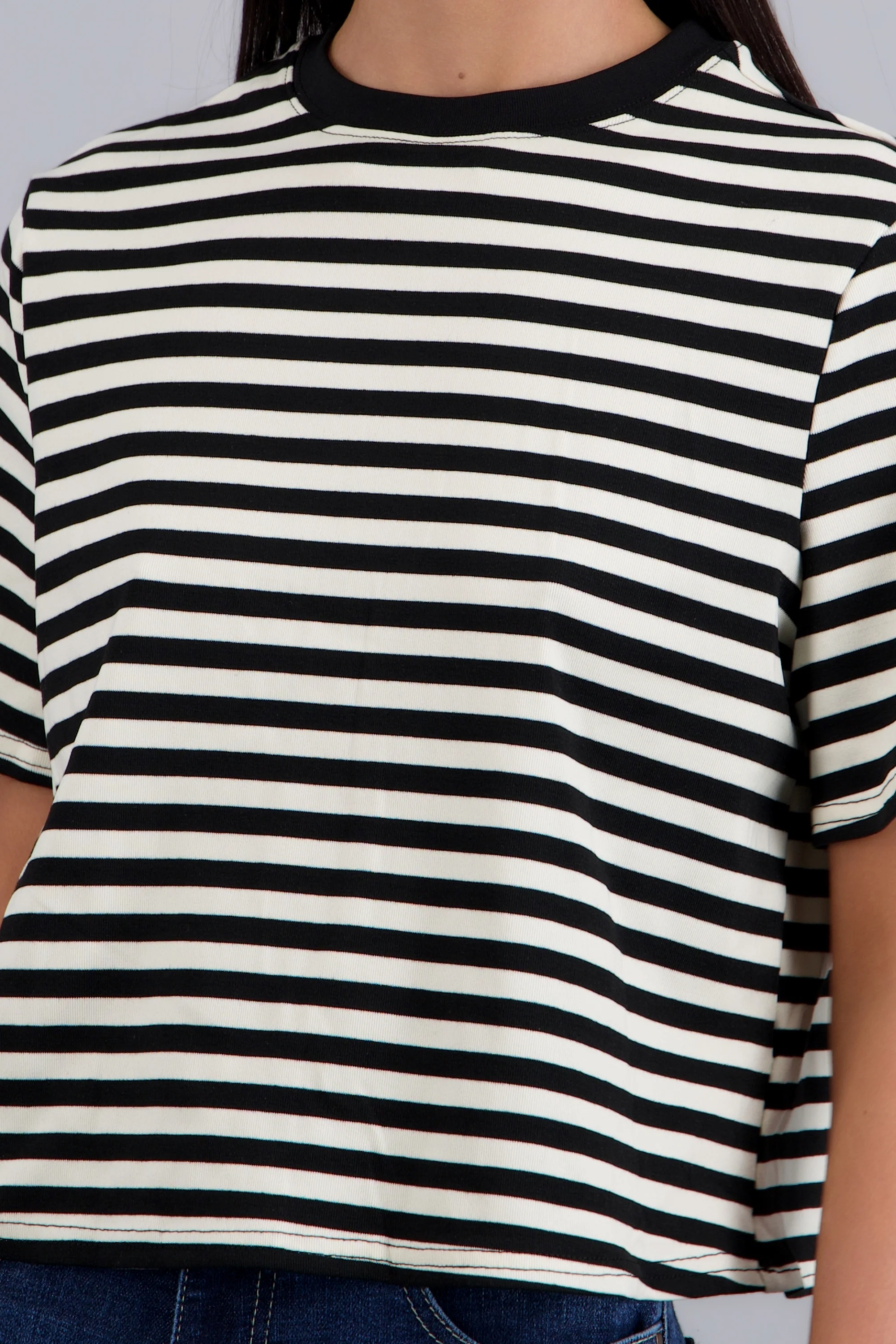 Playera de rayas boxy - Image 5