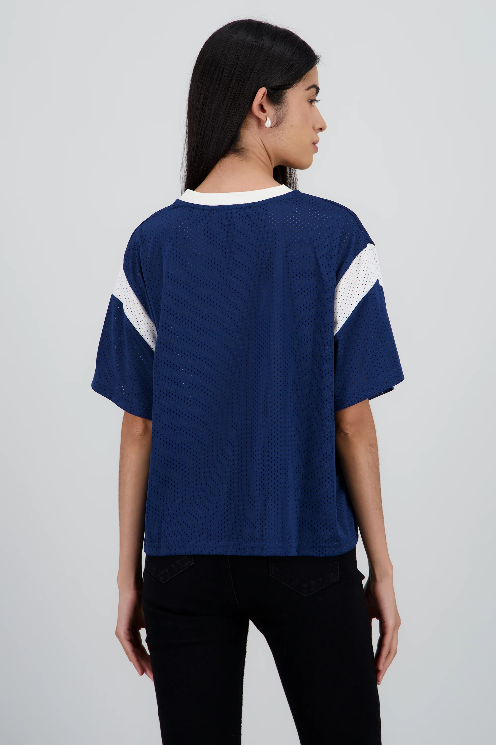Playera deportiva contraste - Image 4