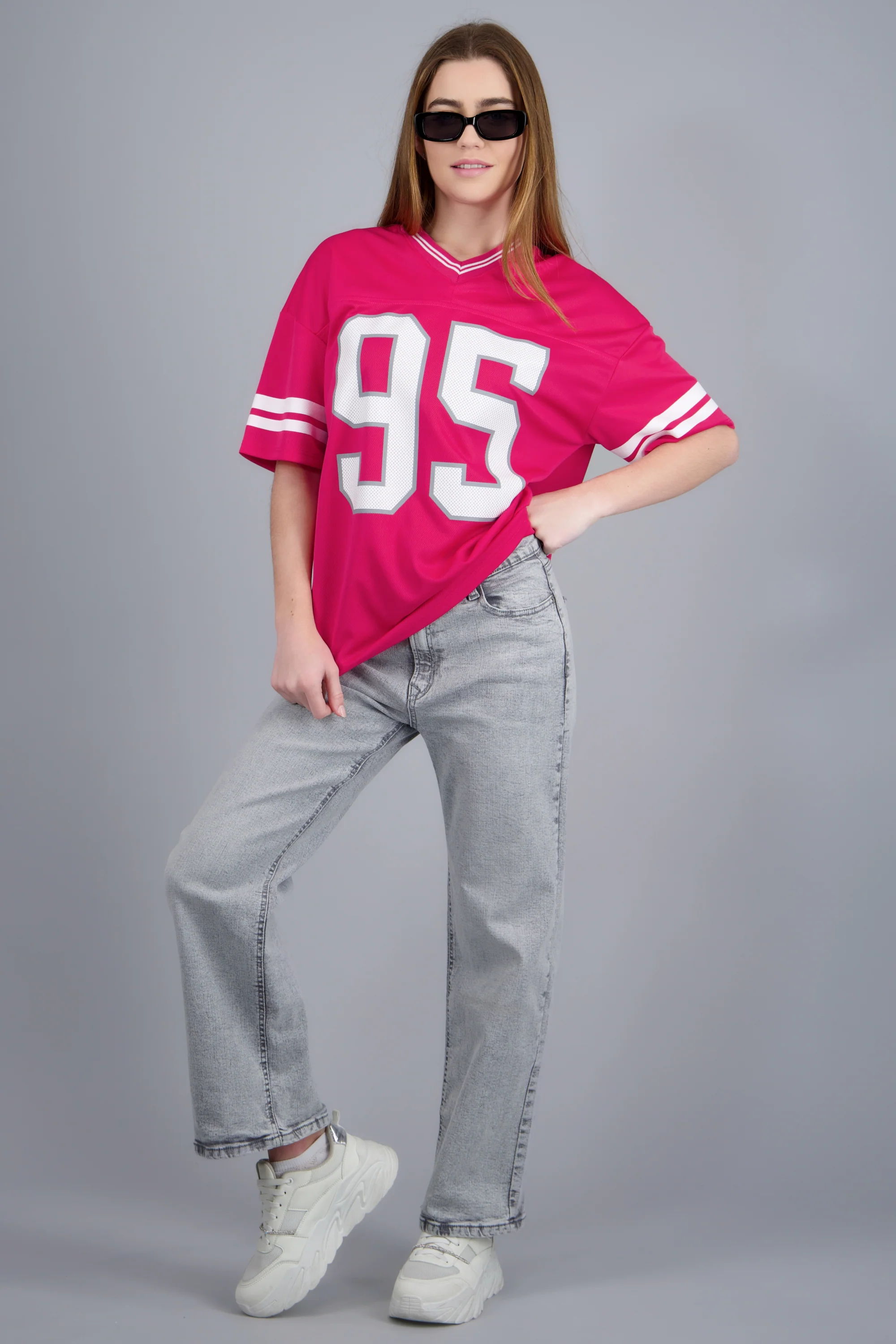 Playera deportiva estampado numeros