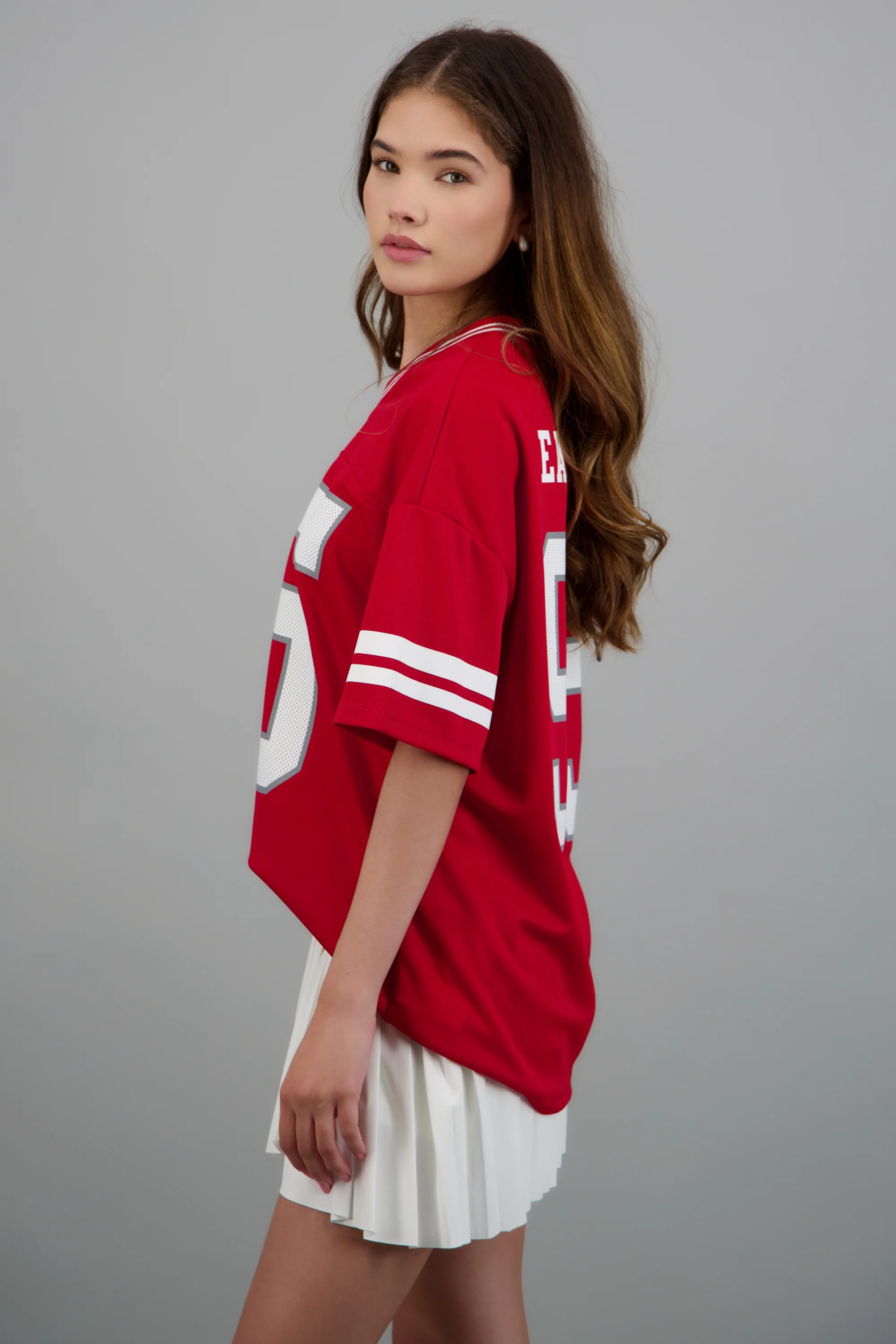 Playera deportiva estampado numeros - Image 2