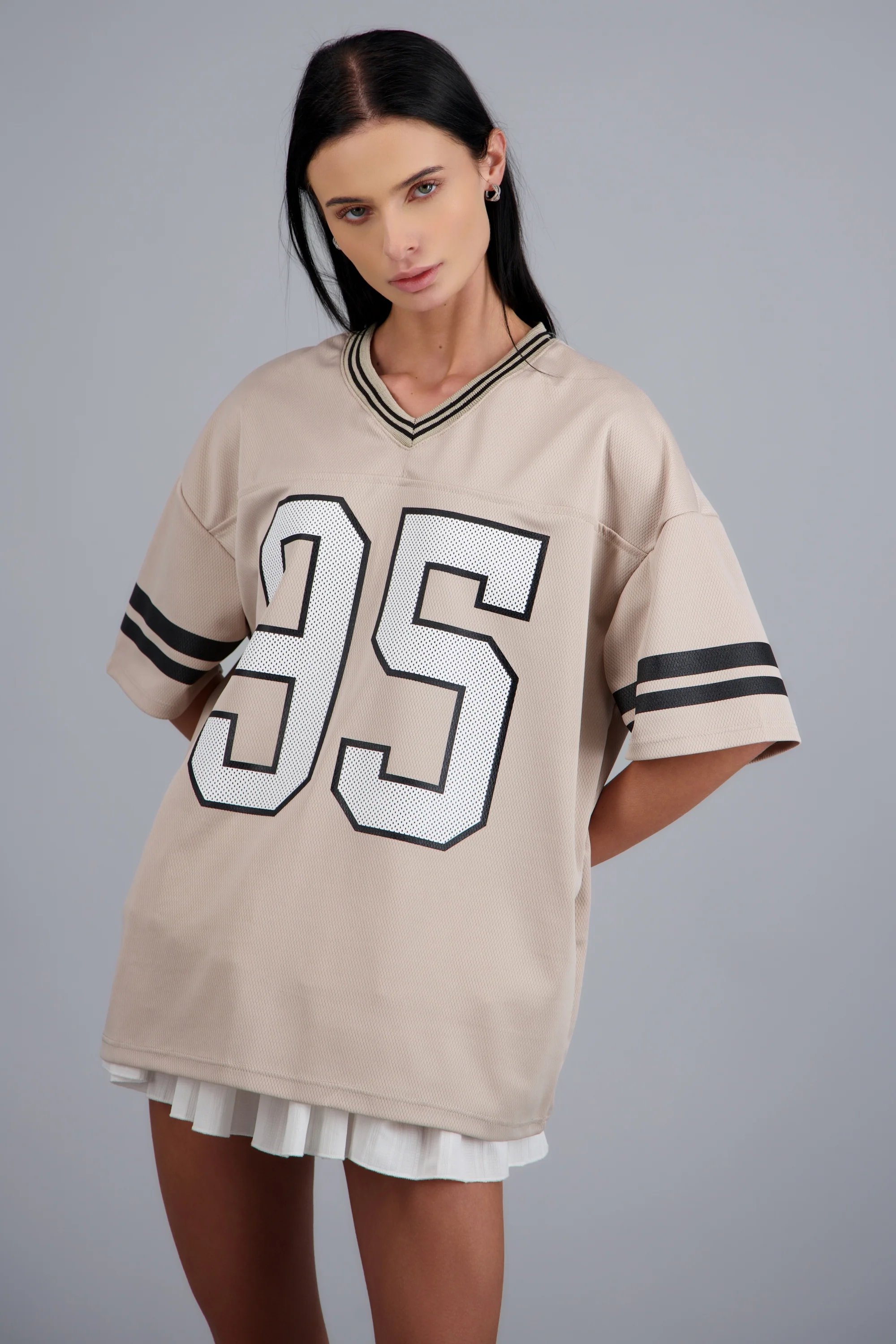 Playera deportiva estampado numeros - Image 2