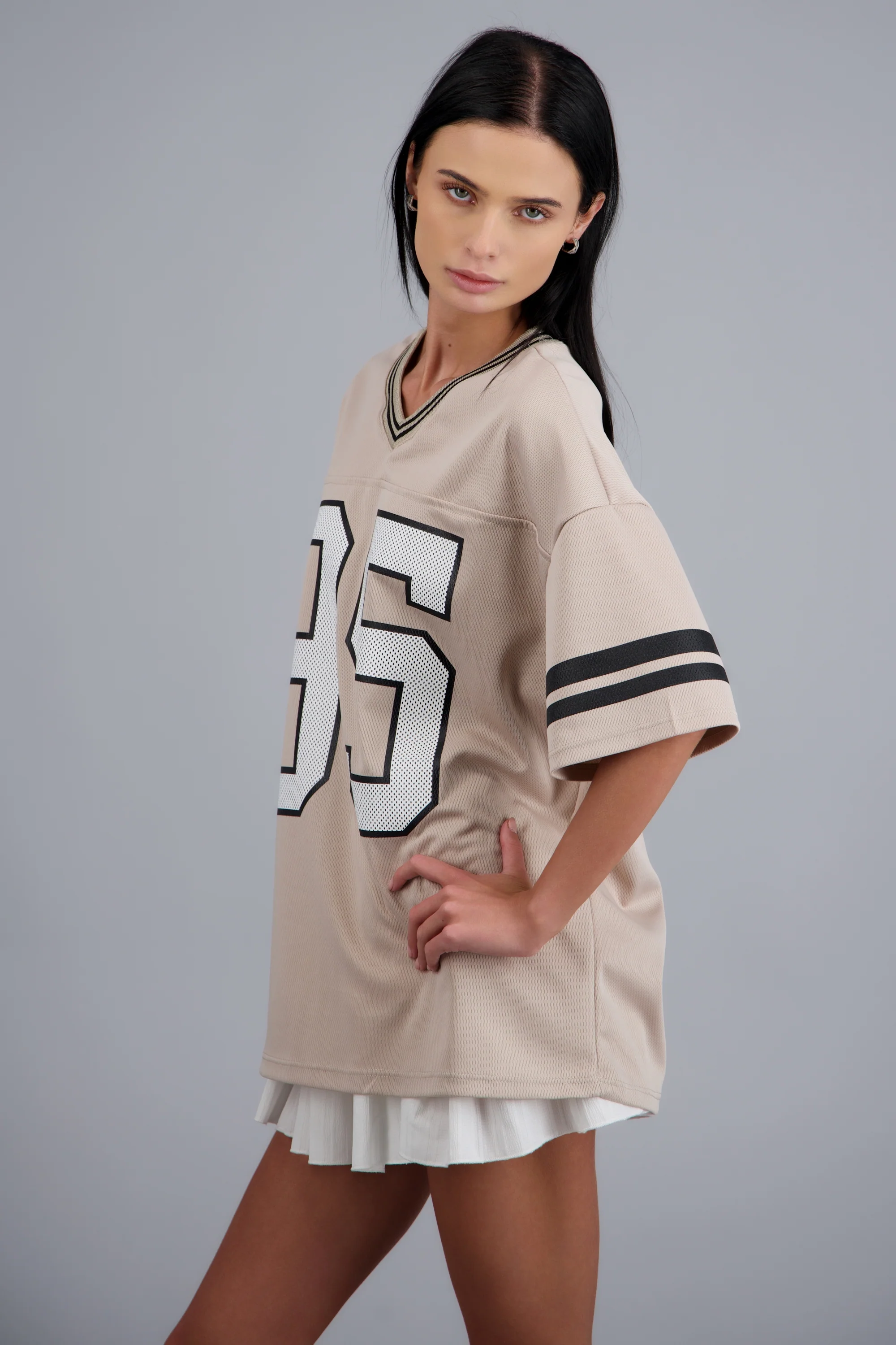 Playera deportiva estampado numeros - Image 3