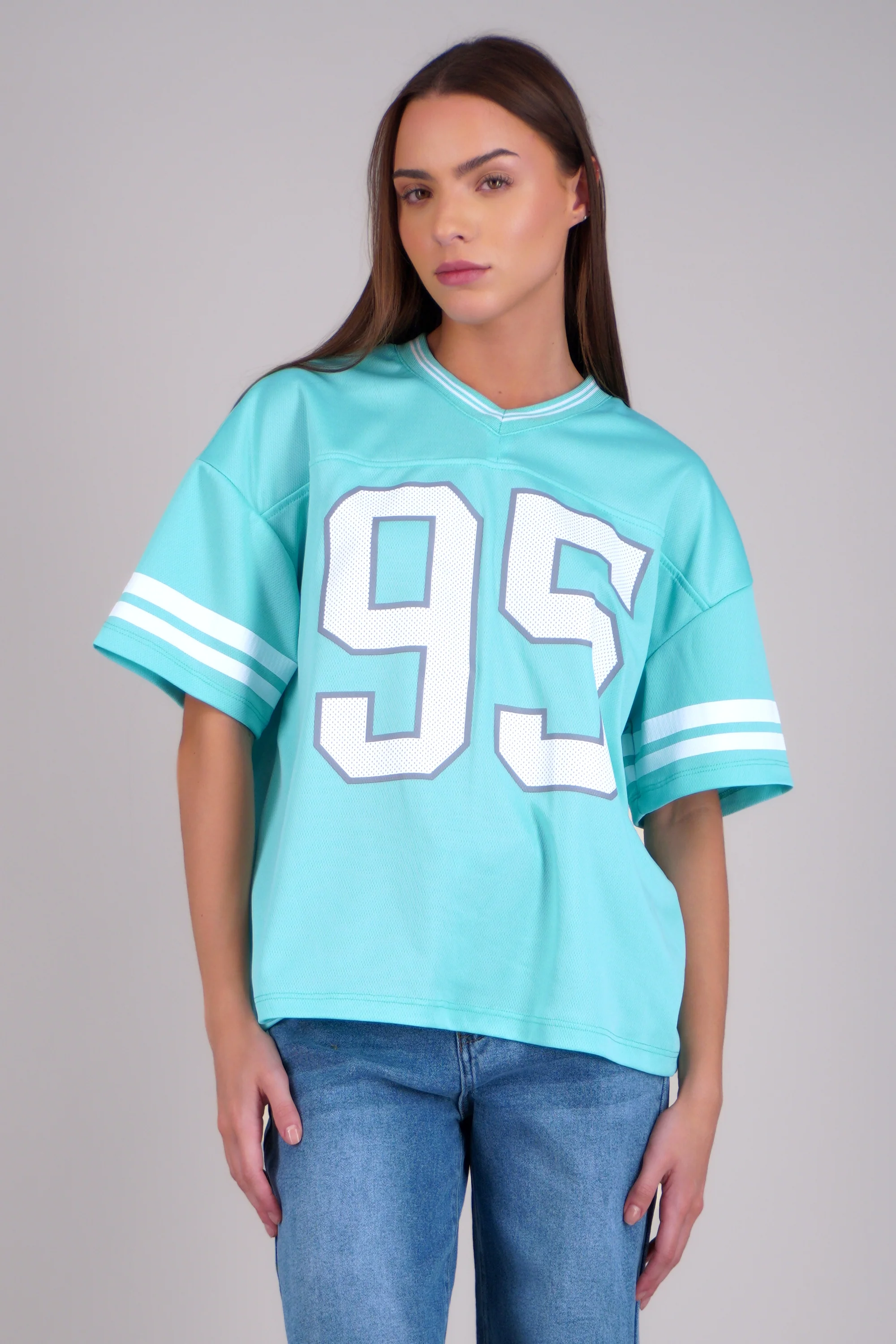 Playera deportiva estampado numeros - Image 2