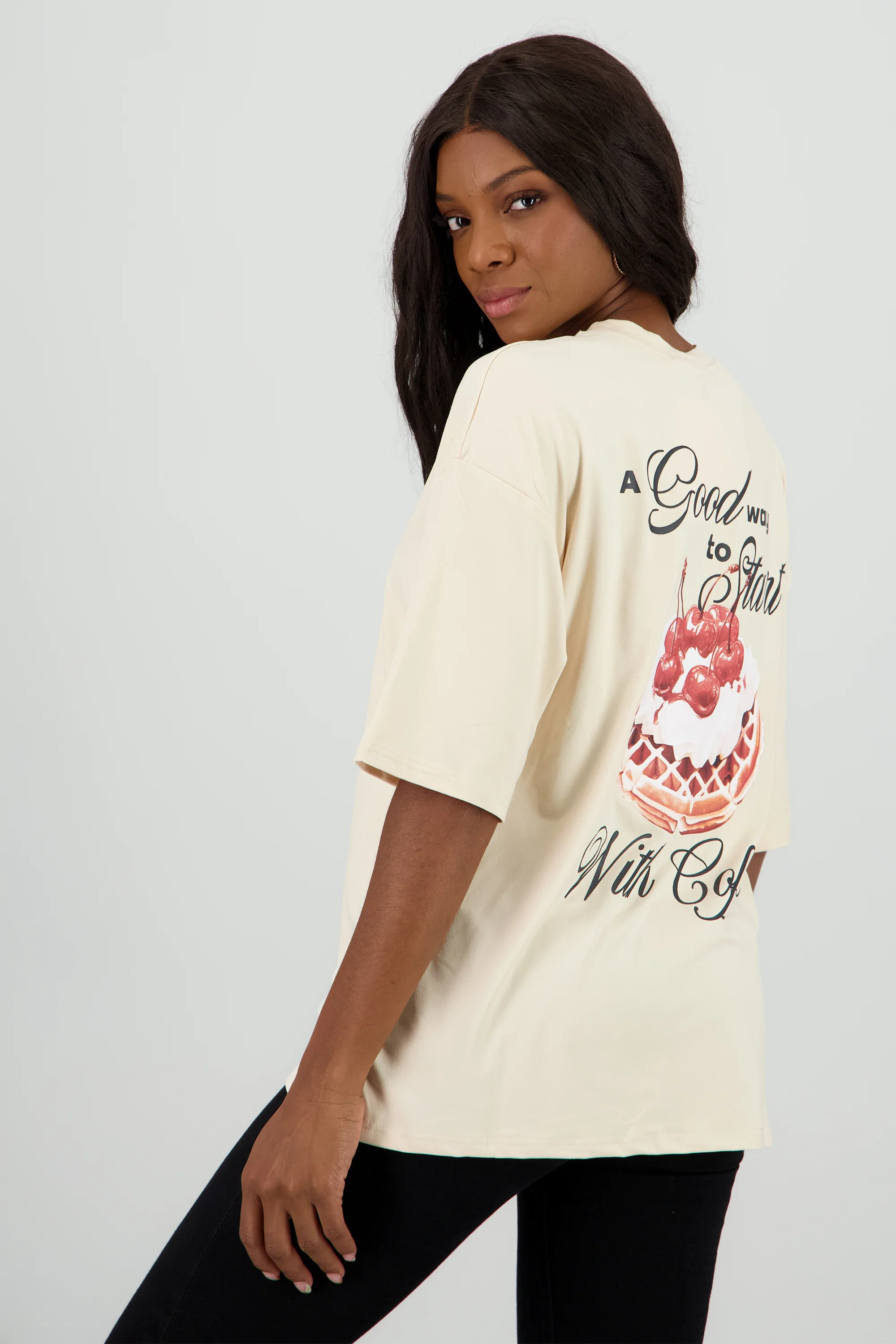 Playera estampada A good way