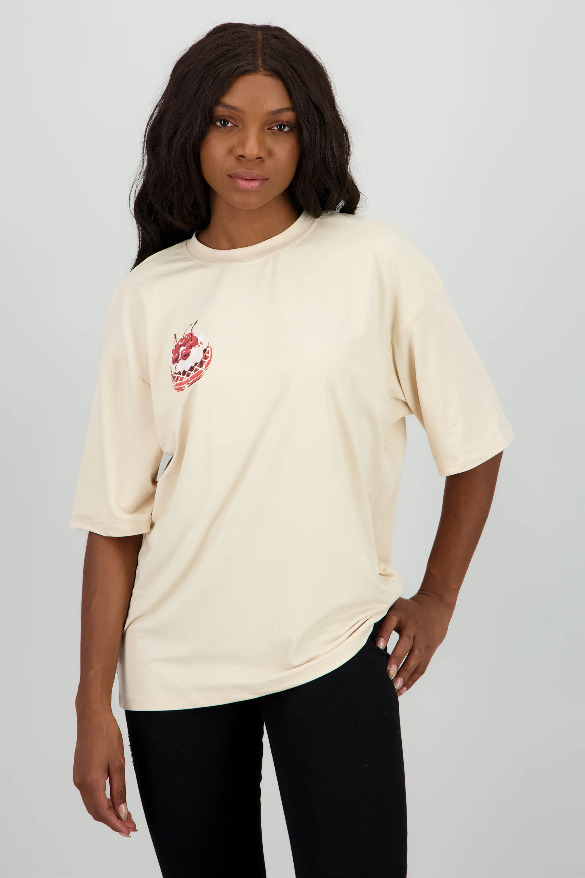 Playera estampada A good way - Image 2