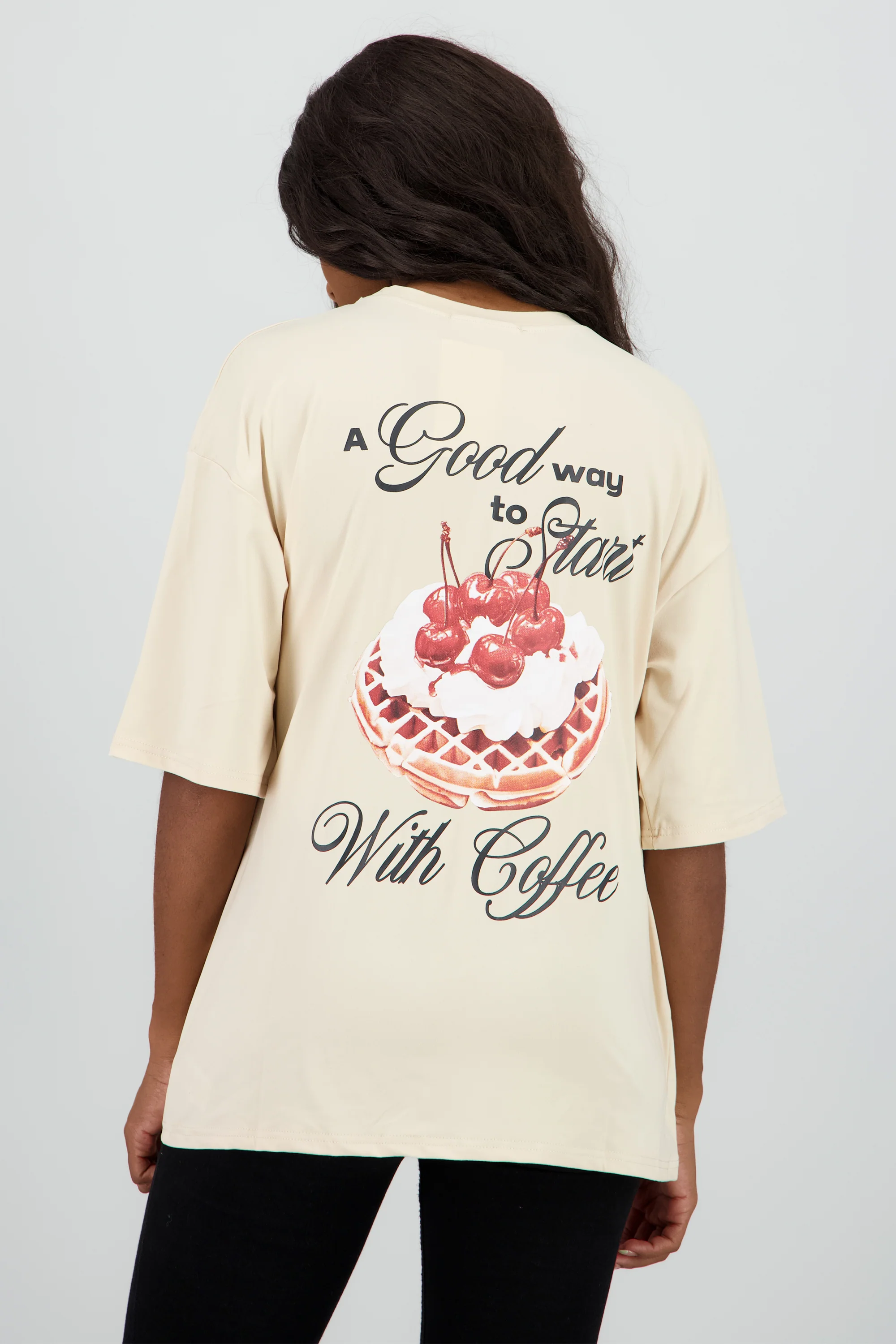 Playera estampada A good way - Image 4