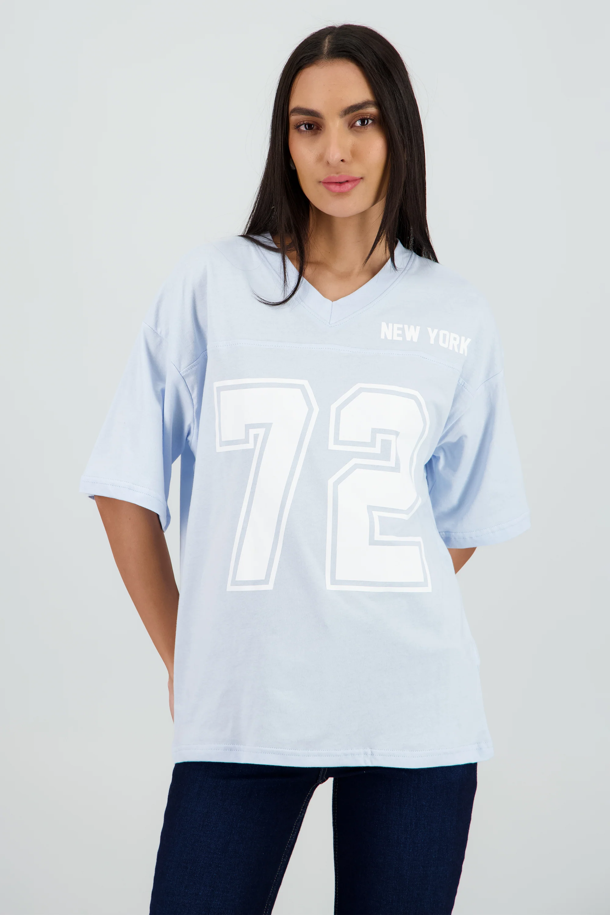 Playera estampado numeros nueva york - Image 2
