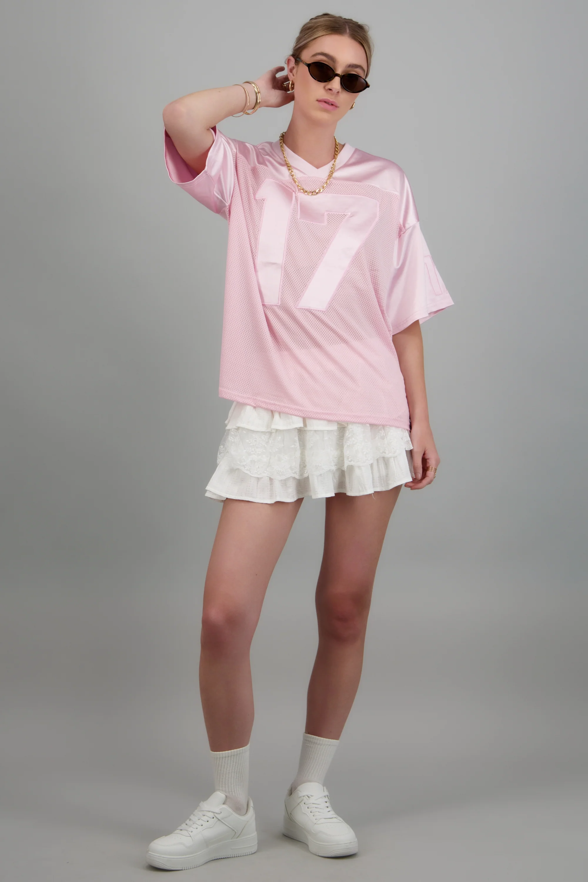 Playera jersey oversized - Image 2