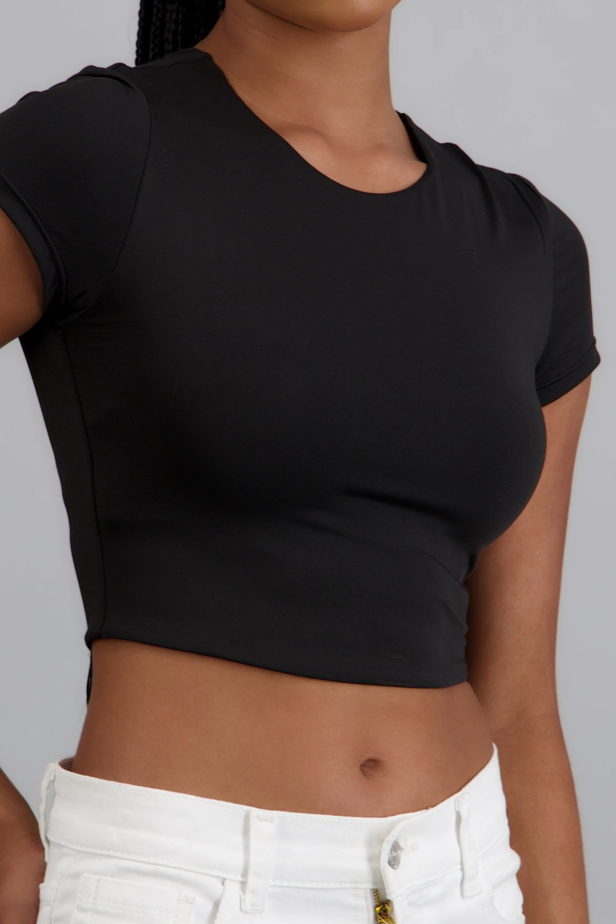 Playera manga corta liso - Image 5