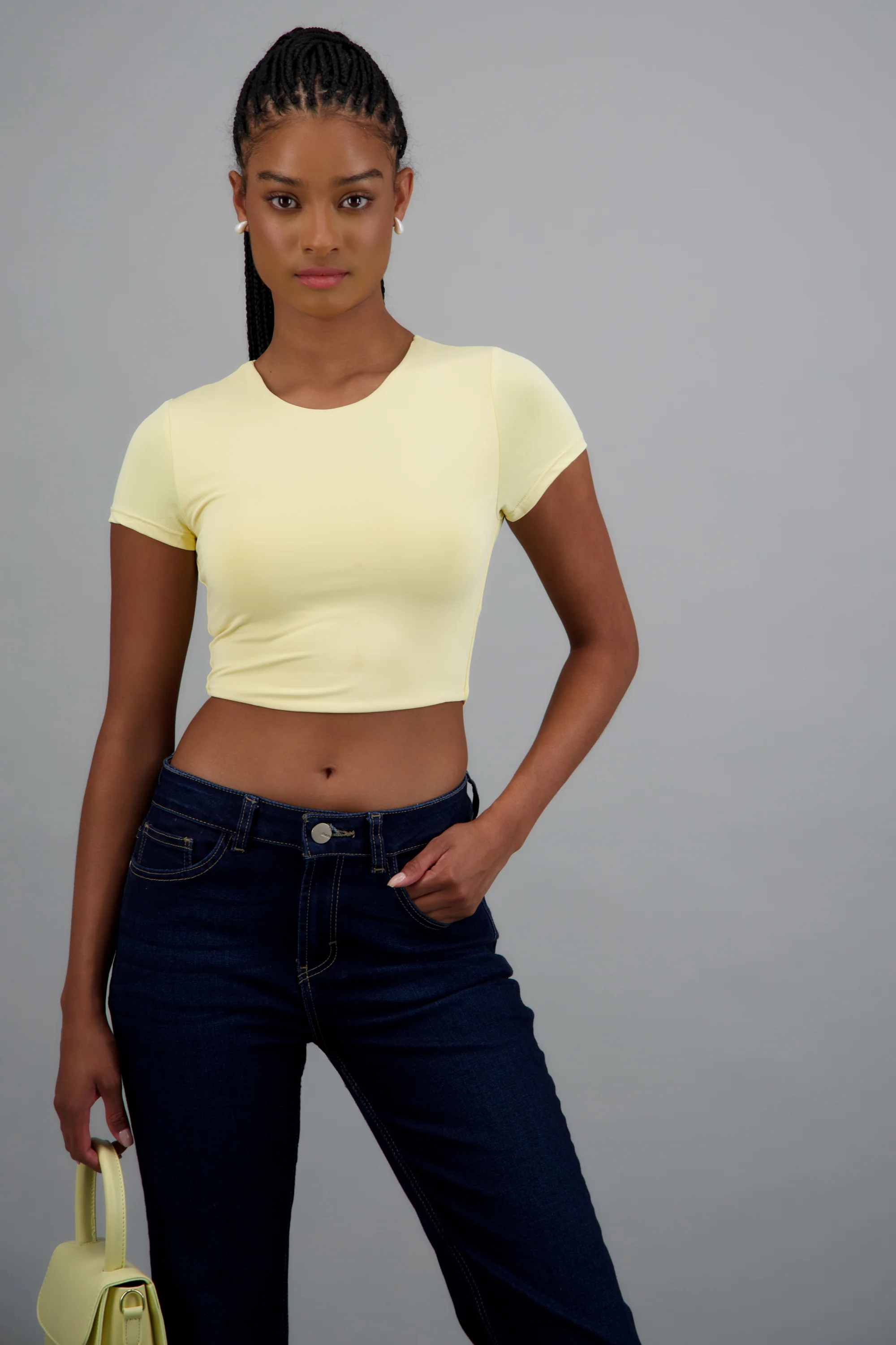 Playera manga corta liso