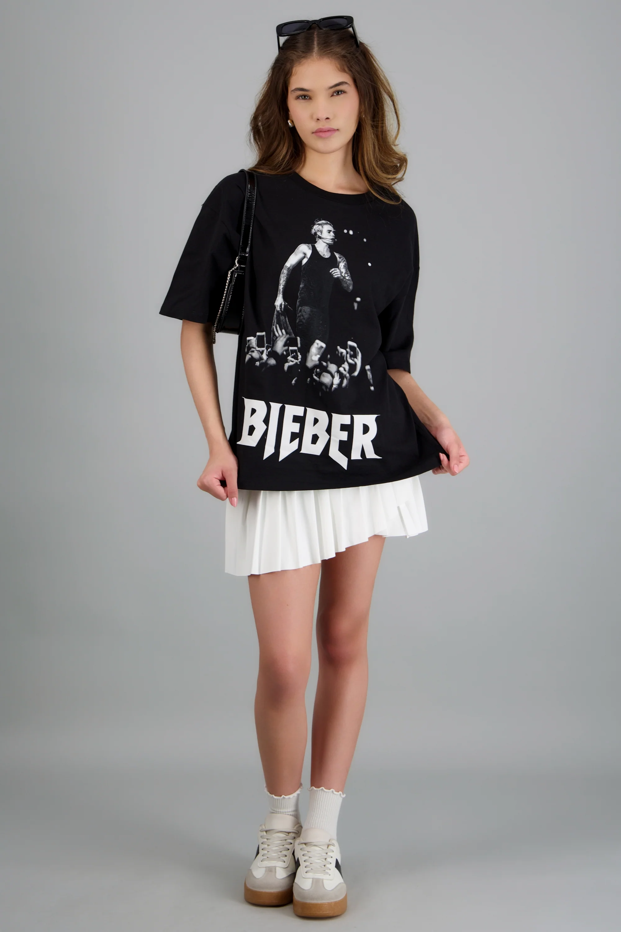 Playera over Bieber