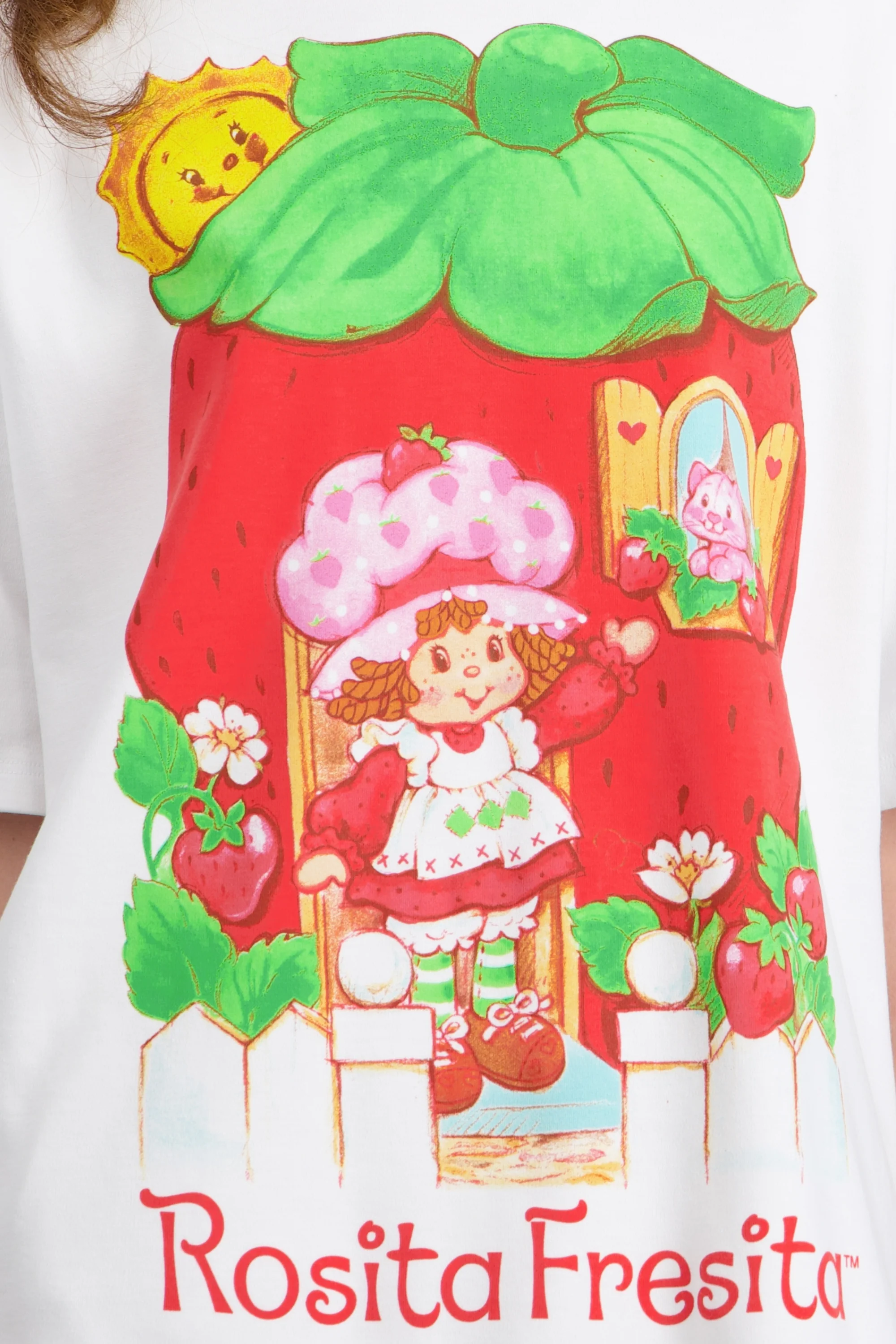 Playera over Rosita fresita casa - Image 5