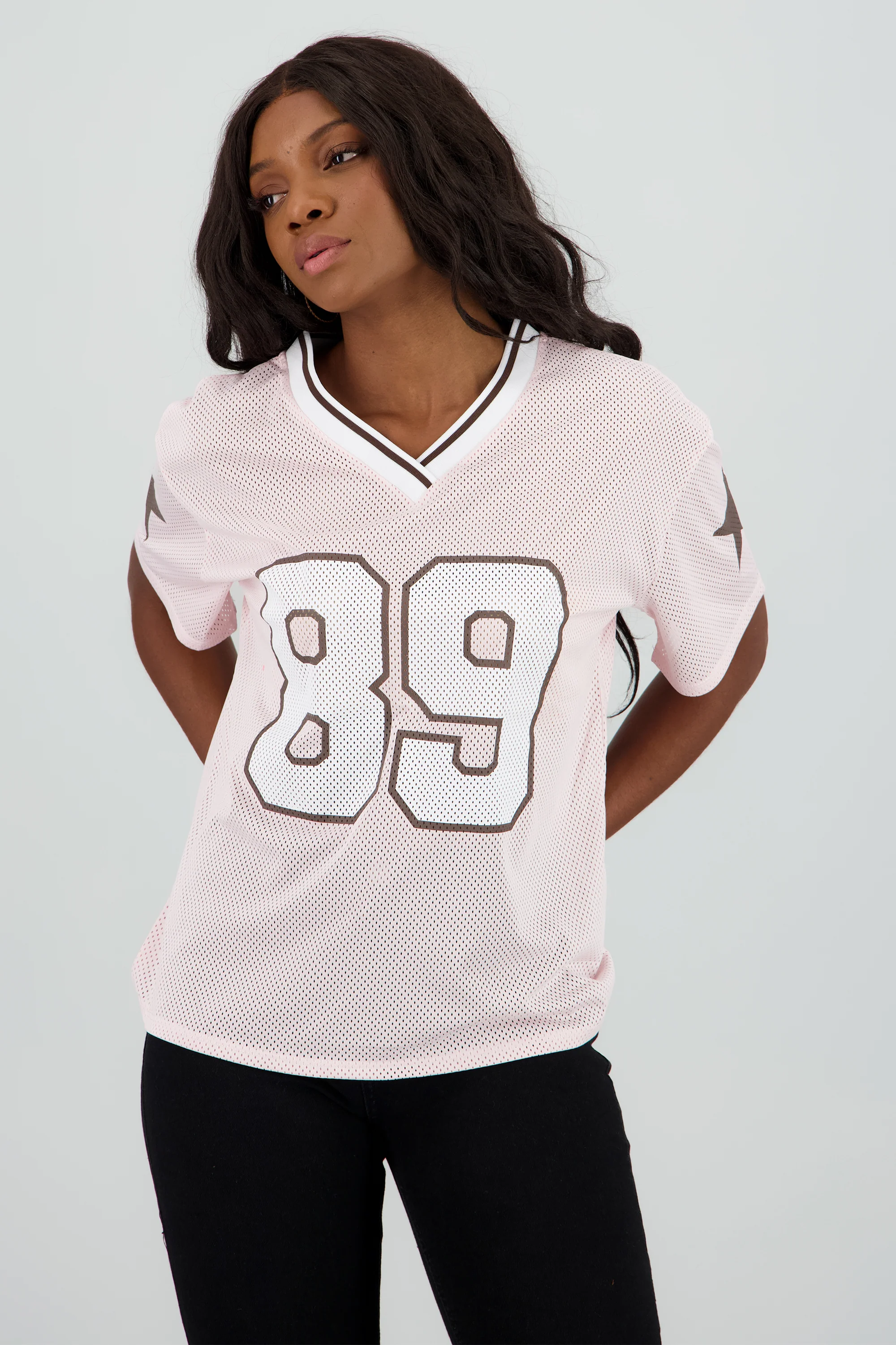 Playera oversize numero estrellas ny - Image 2