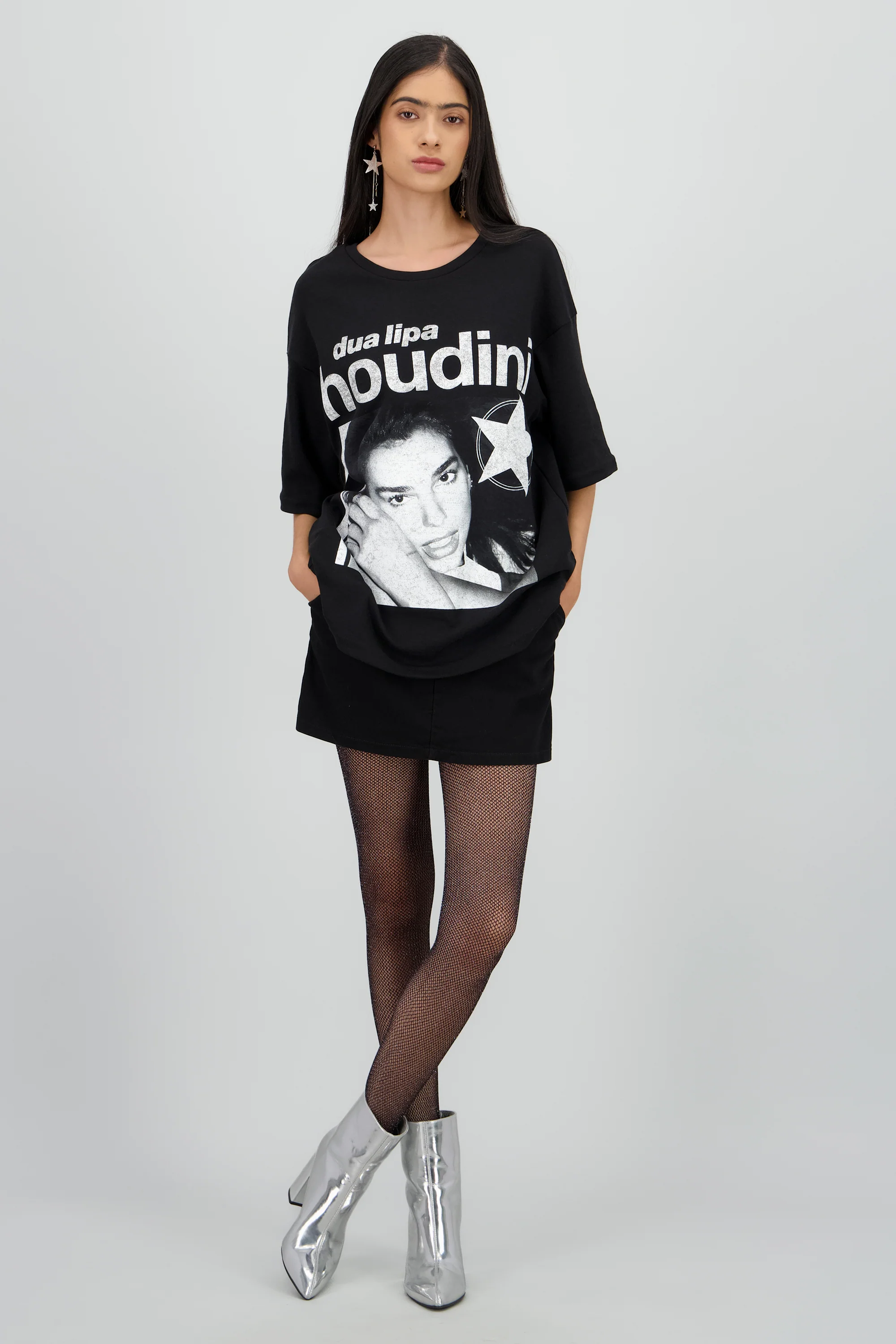 Playera oversized Dua Lipa houdini - Image 2