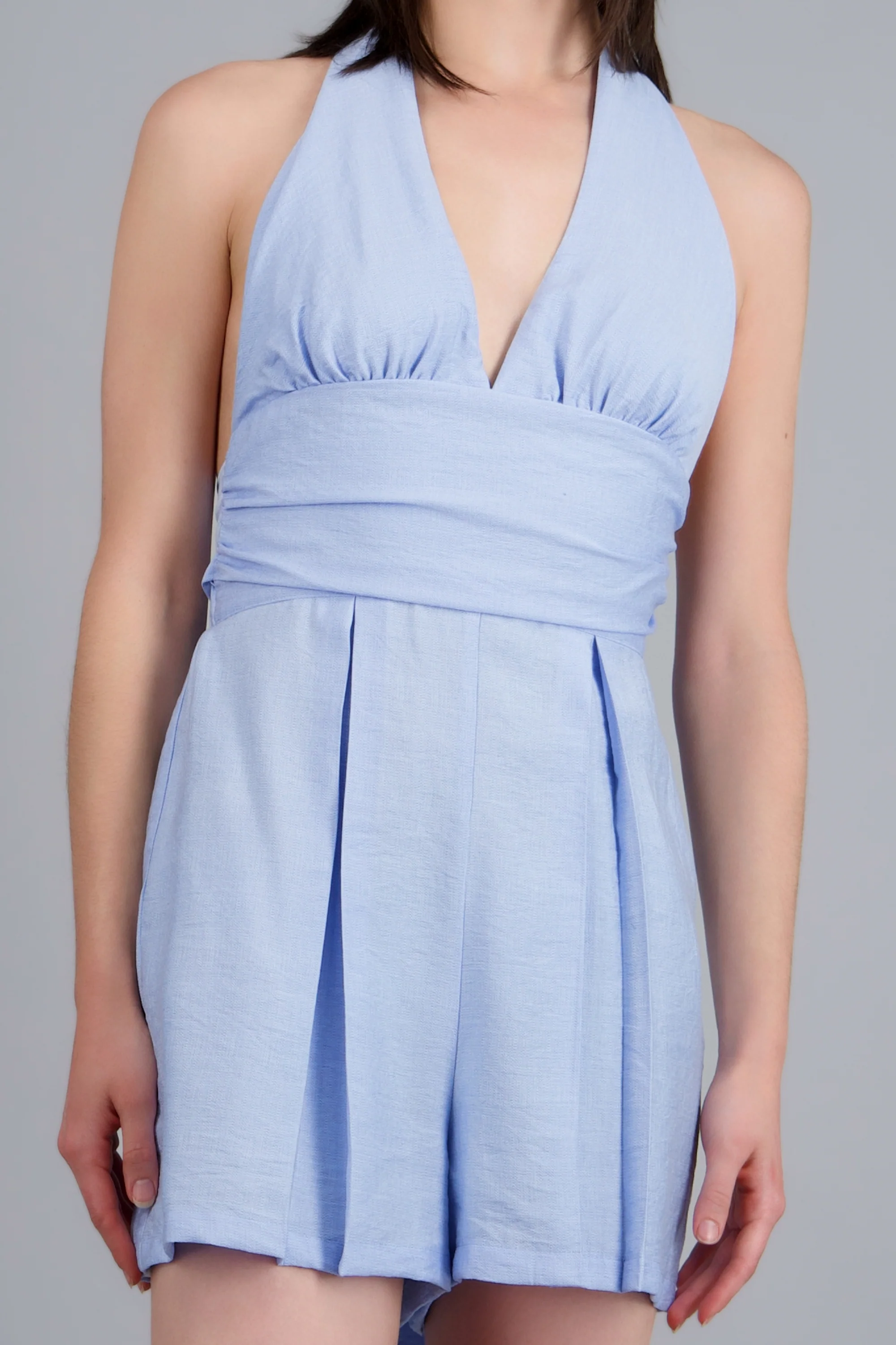 Romper cuello halter detalle moño - Image 5