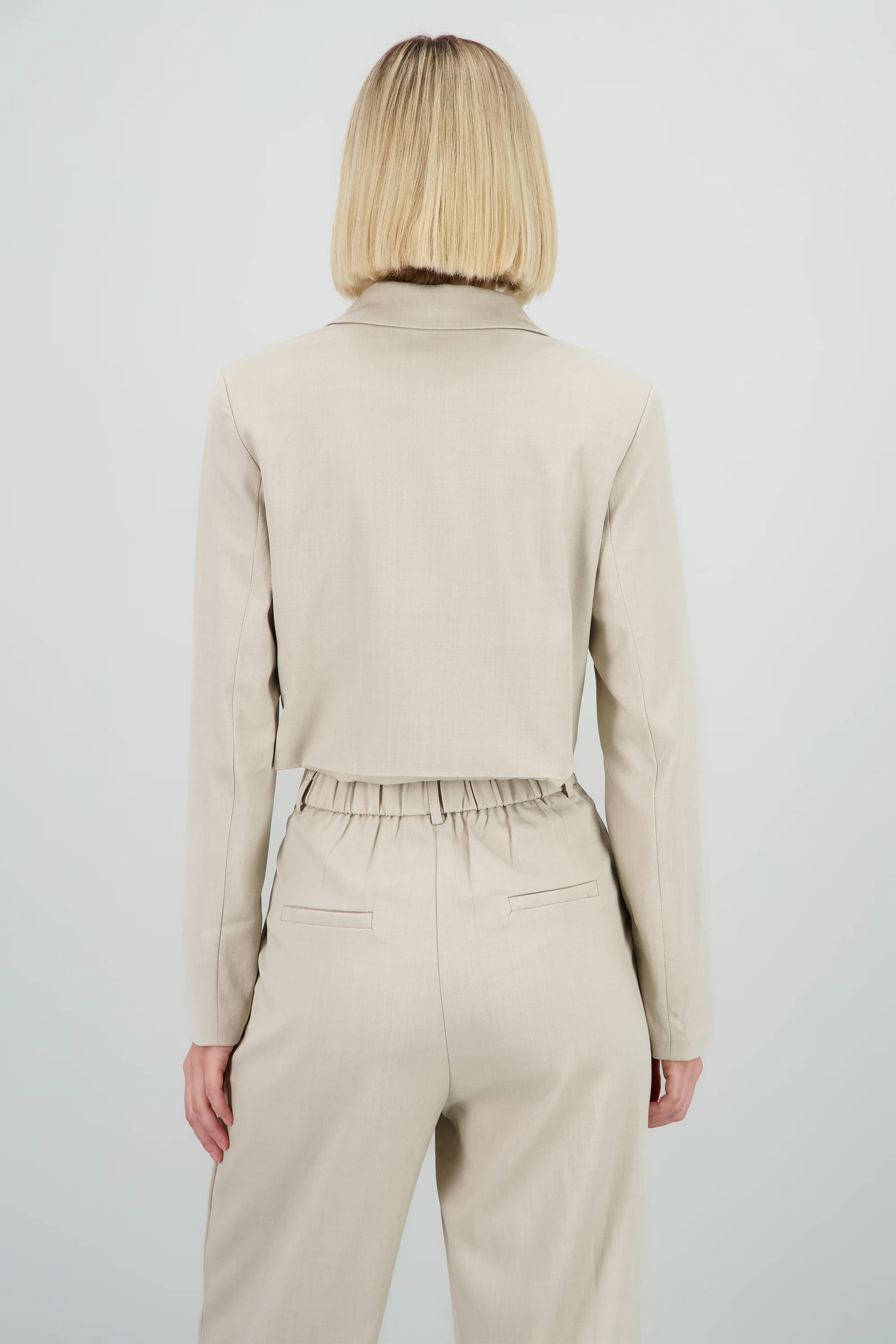 Saco crop liso - Image 4