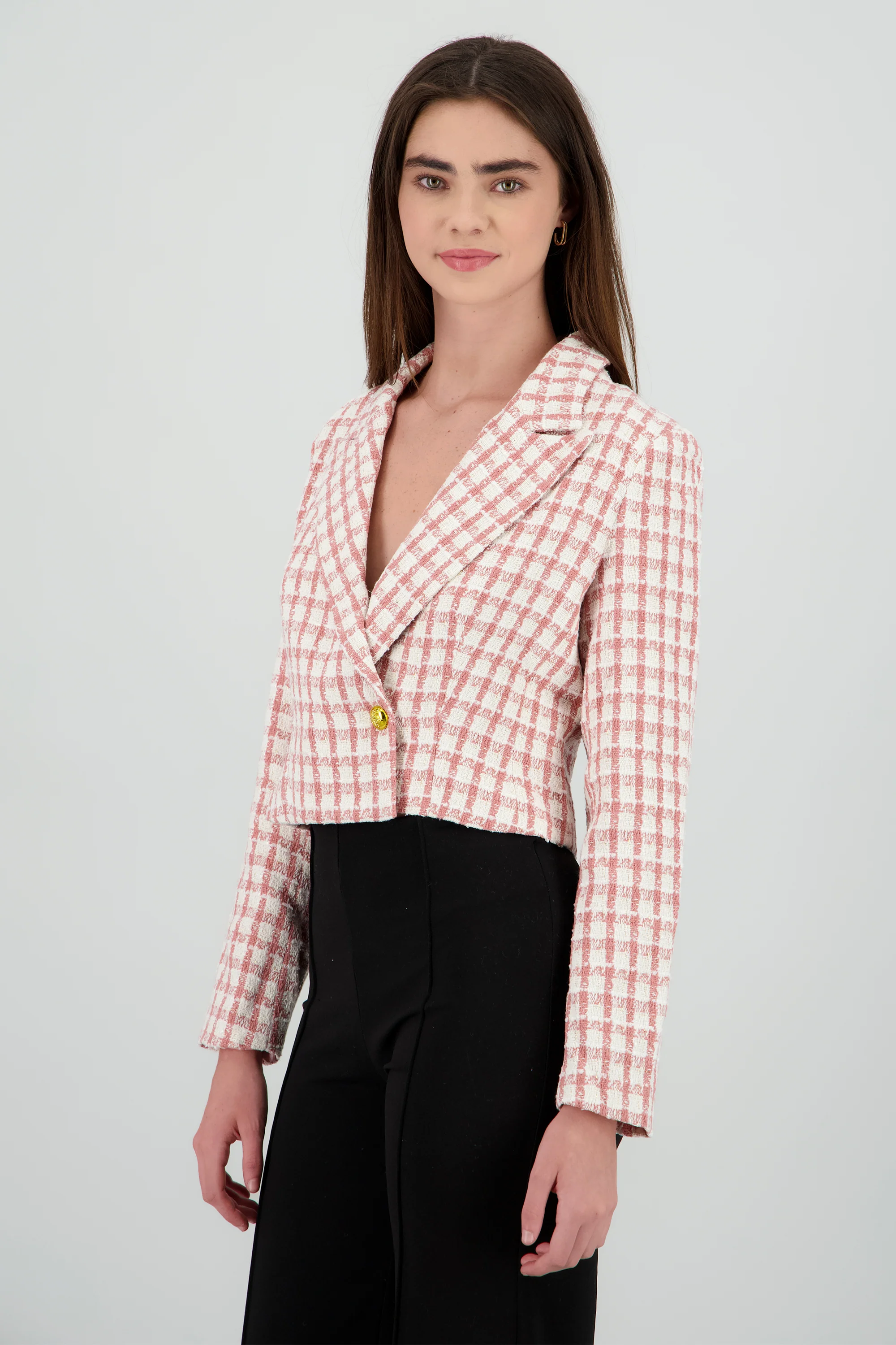 Saco crop tweed - Image 3