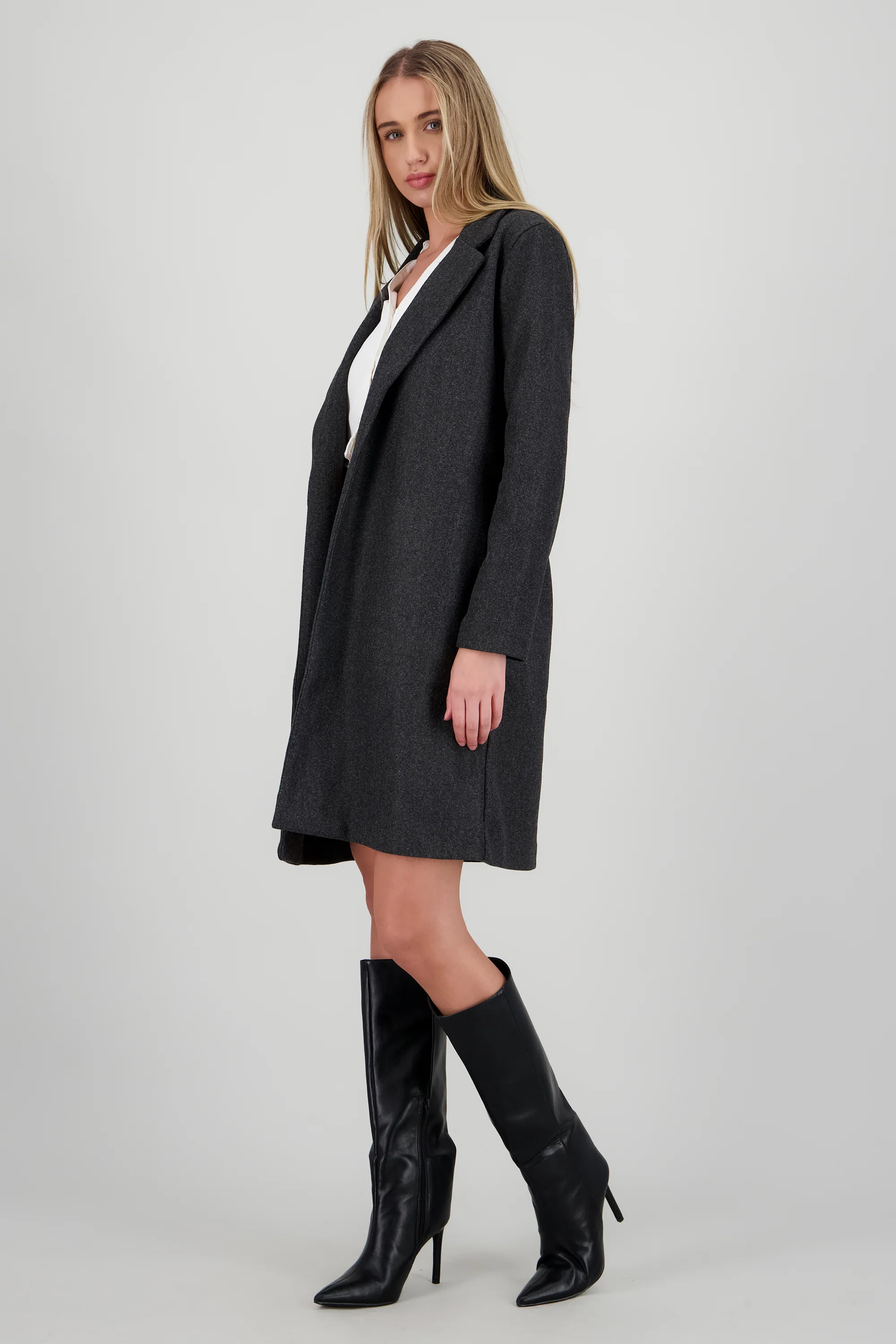 Saco largo liso - Image 3