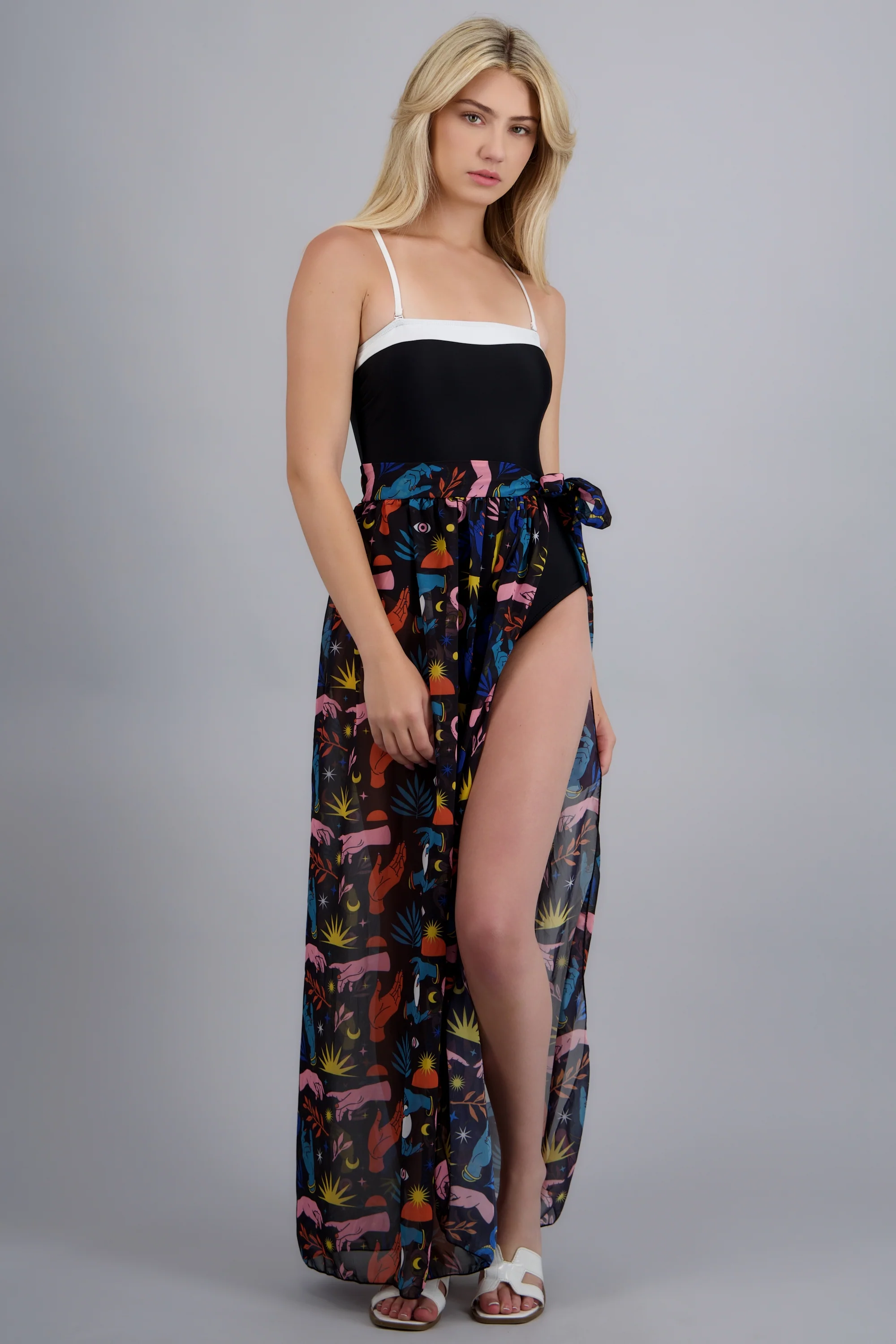 Salida falda midi