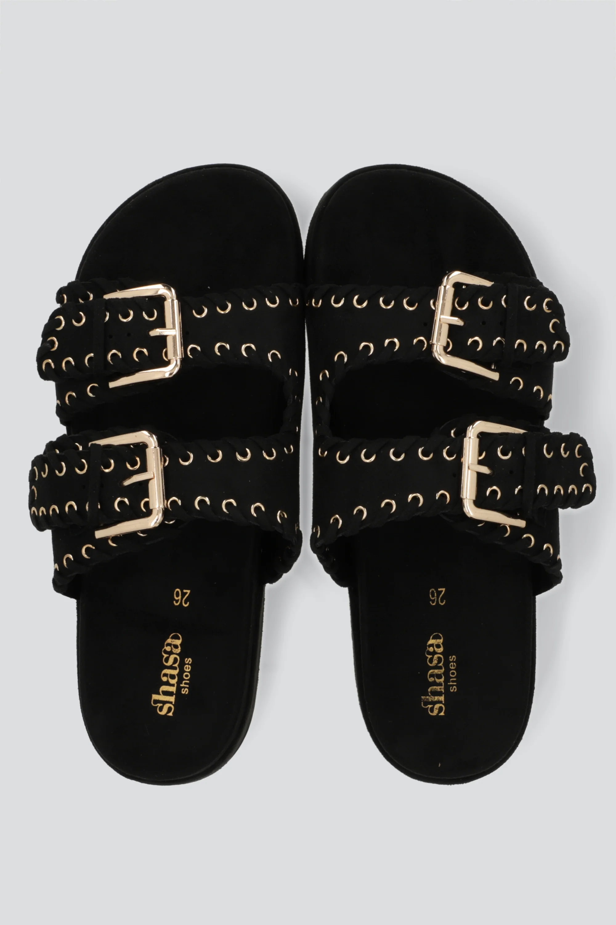 Sandalia plataforma studs y hebillas - Image 3