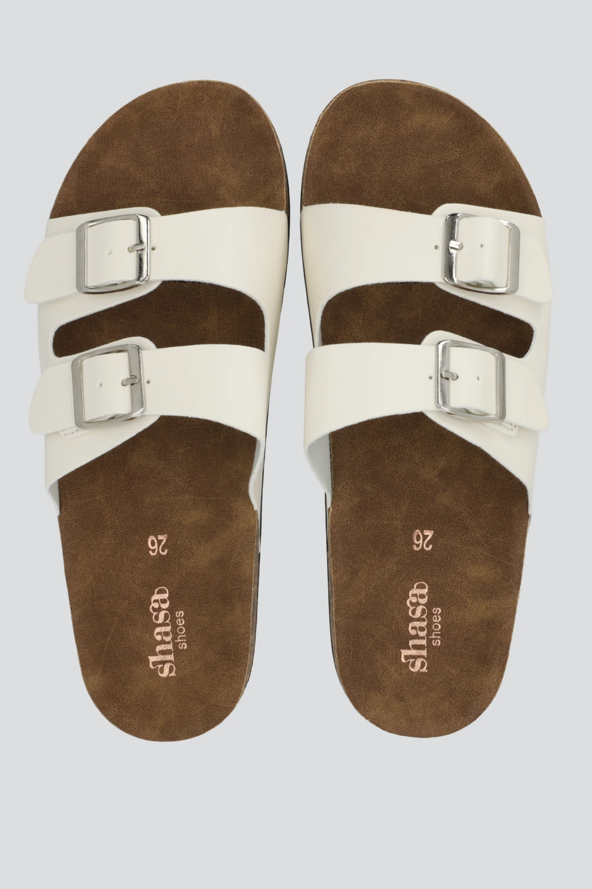 Sandalias 2 Hebillas Efecto Corcho - Image 3