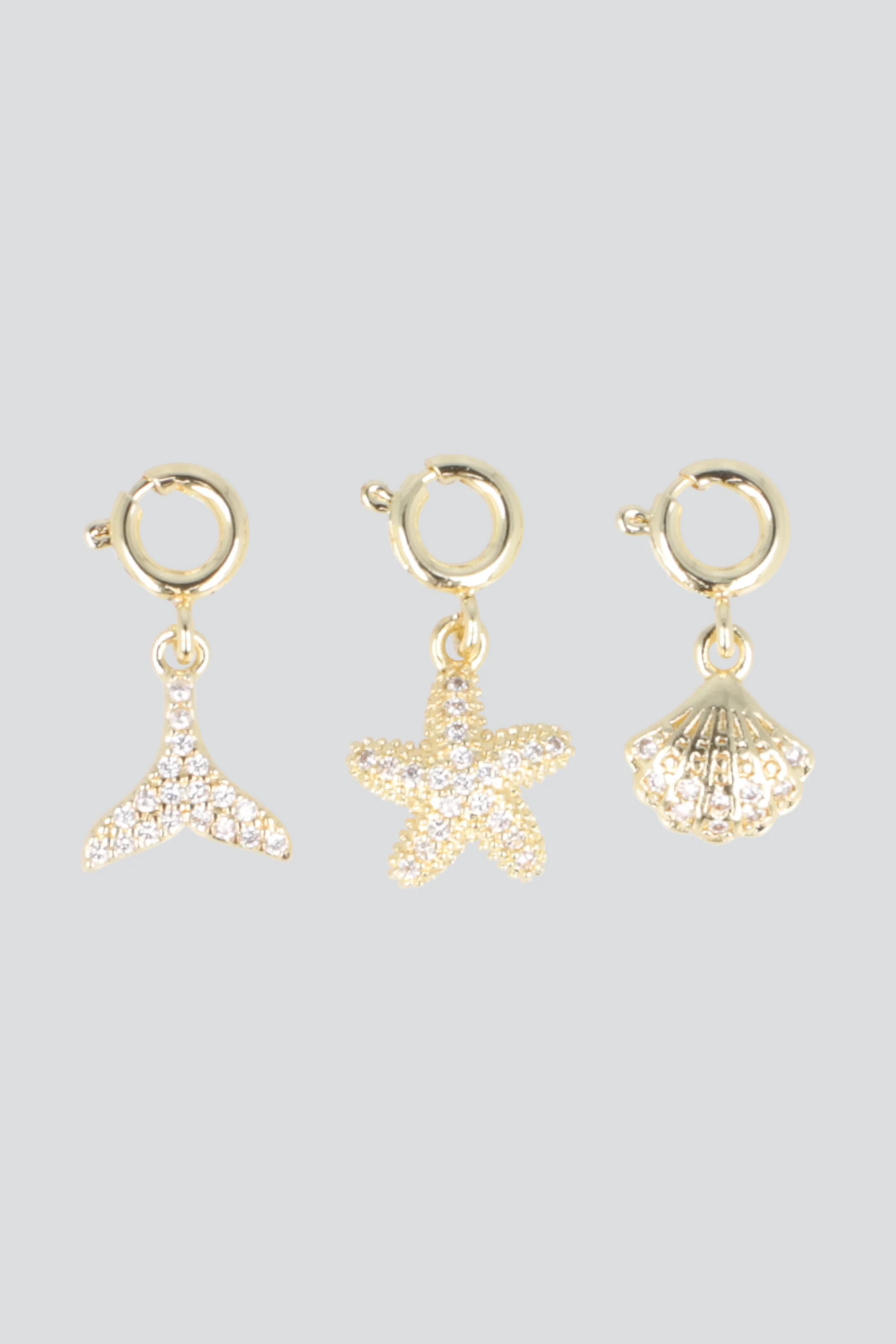 Set 3 charms mar pq