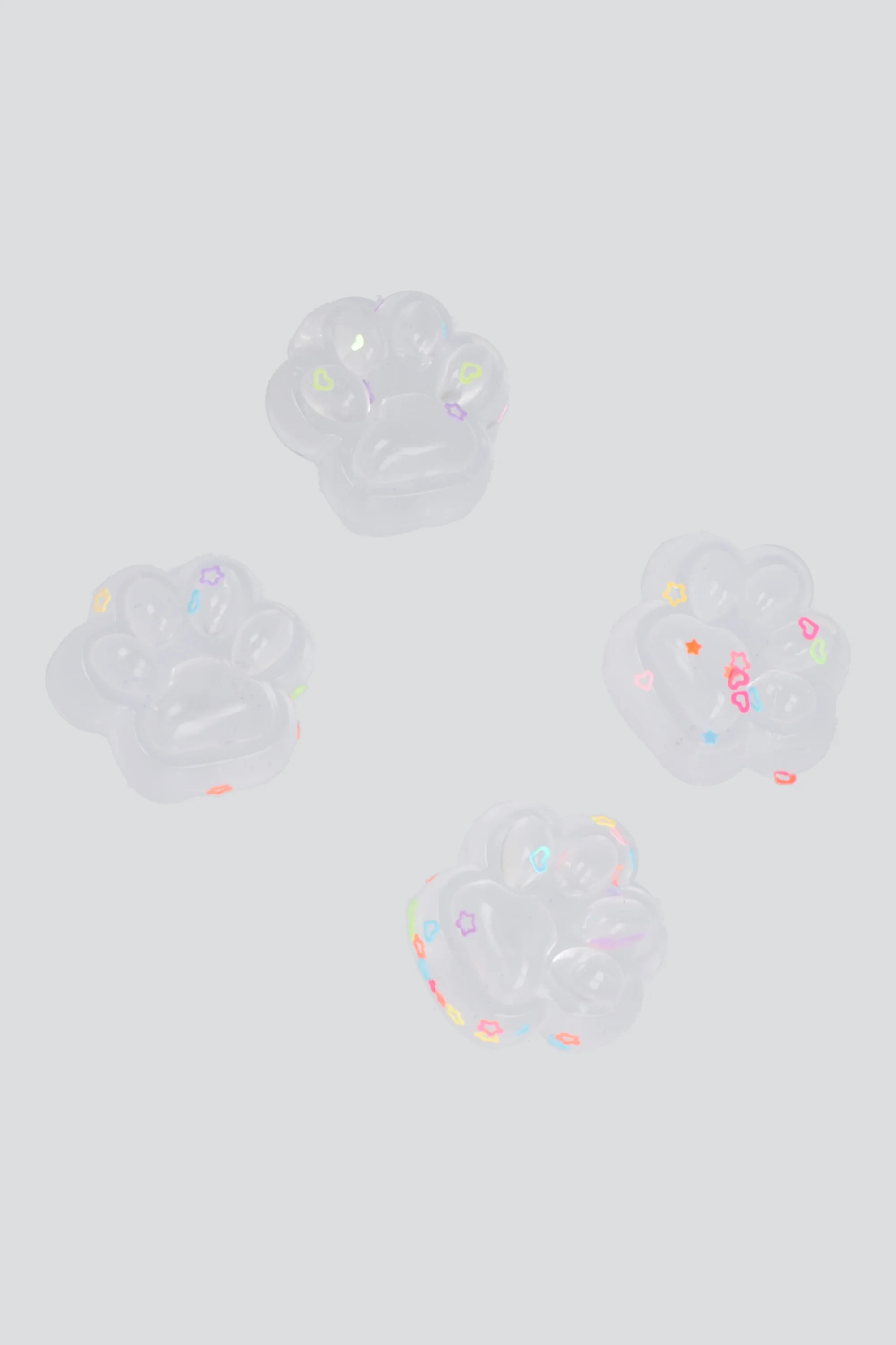 Set 4 squishies mini huellitas - Image 3