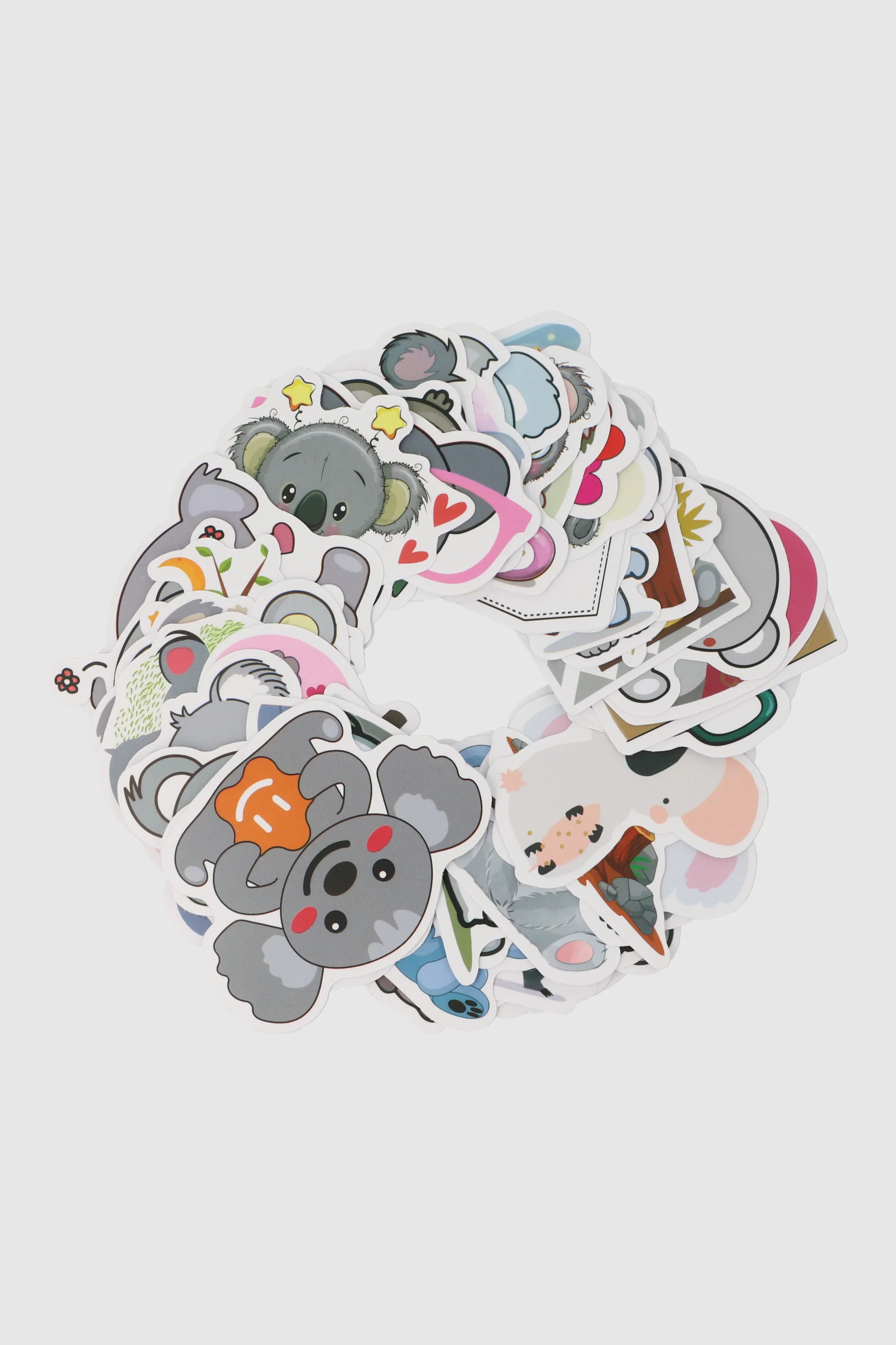 Set 50 stickers koalas
