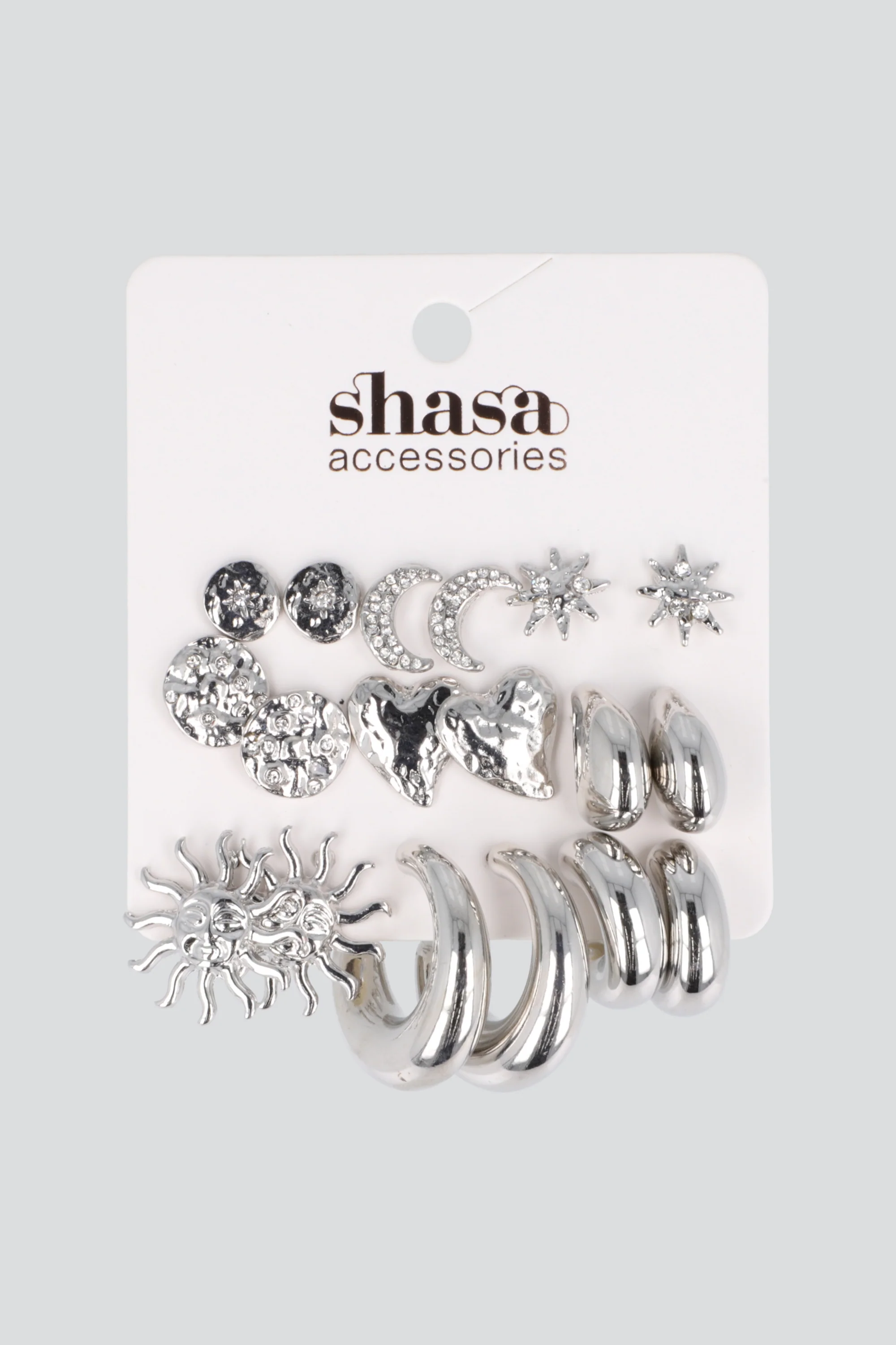 SET 9 PARES ARETES ARRACADAS