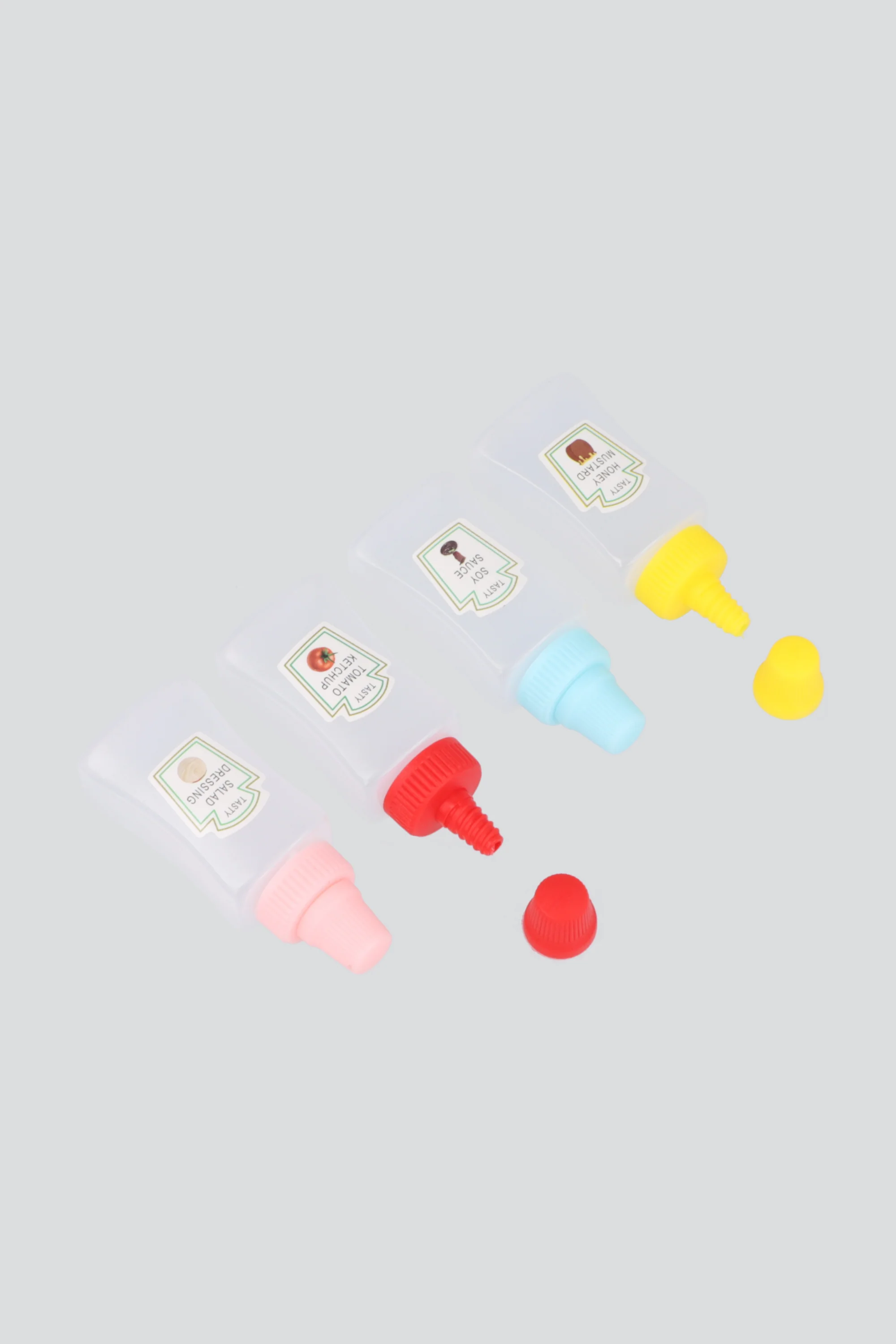 Set de 4 botellas para aderezos - Image 3