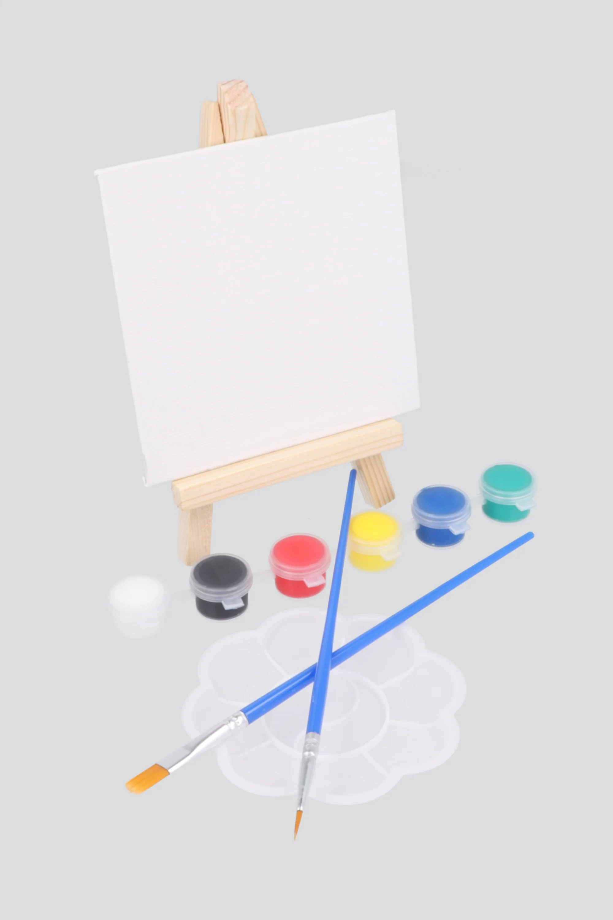 Set DIY mini caballete pintura