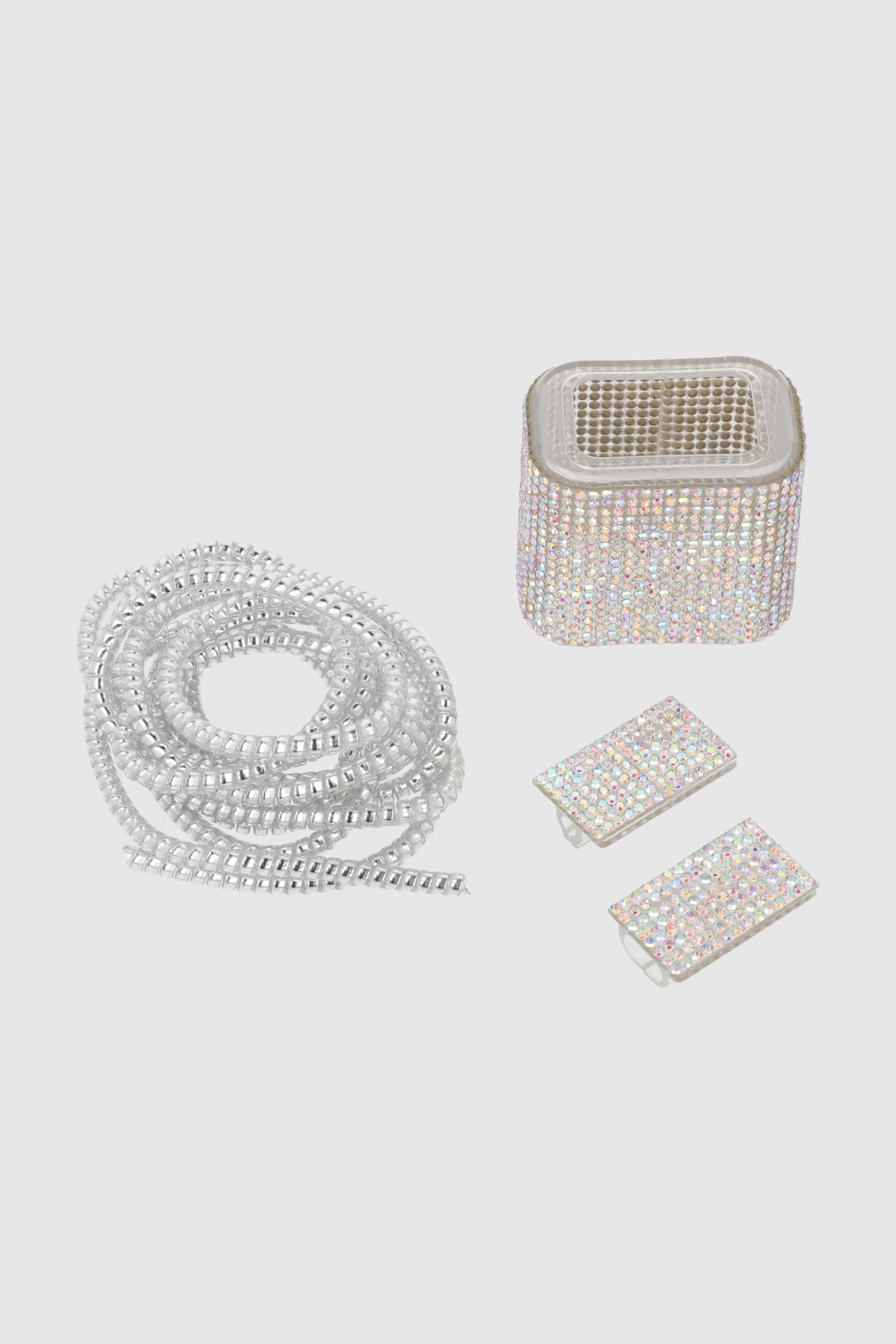 Set protector cargador brillos