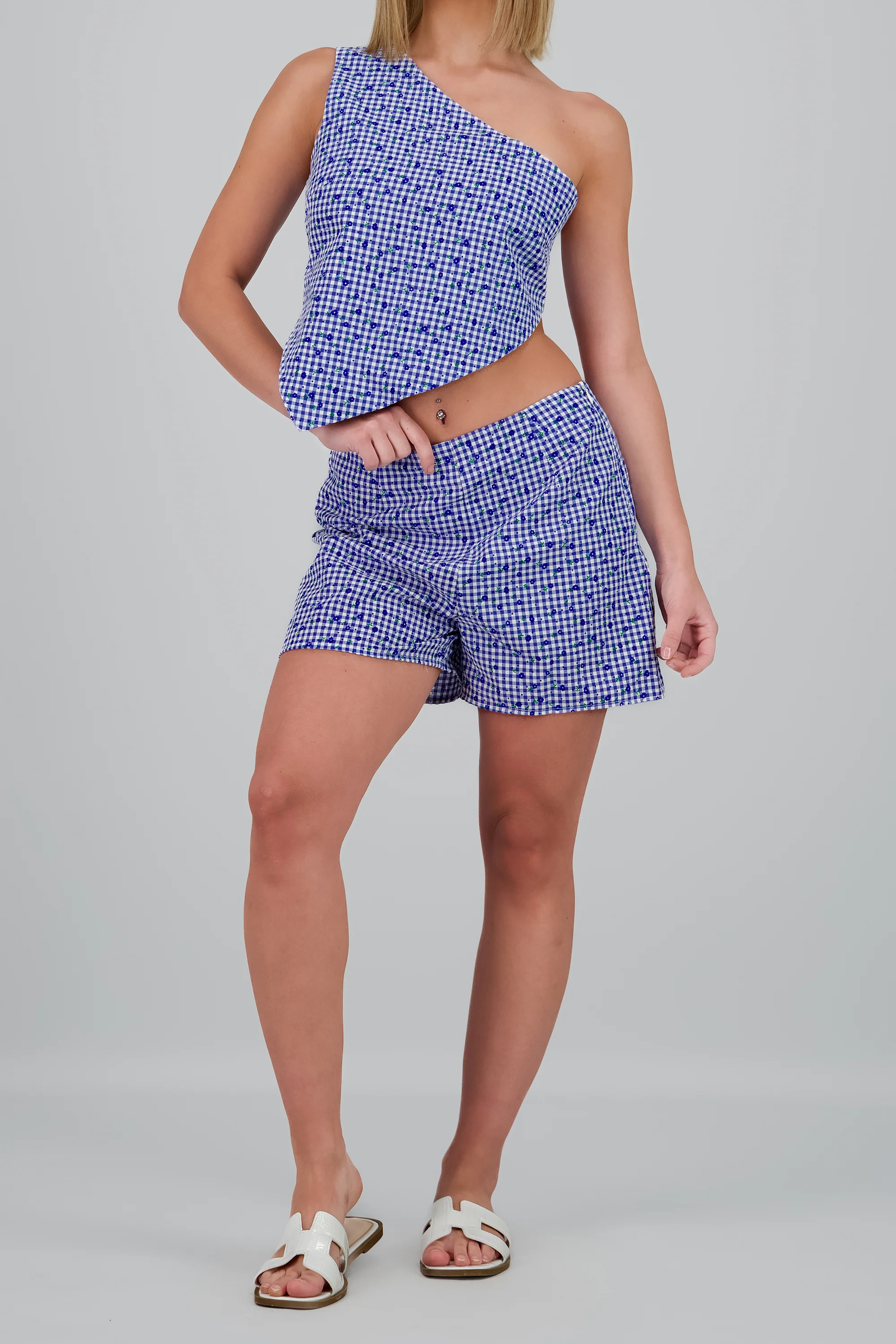 Short cuadros flores - Image 2