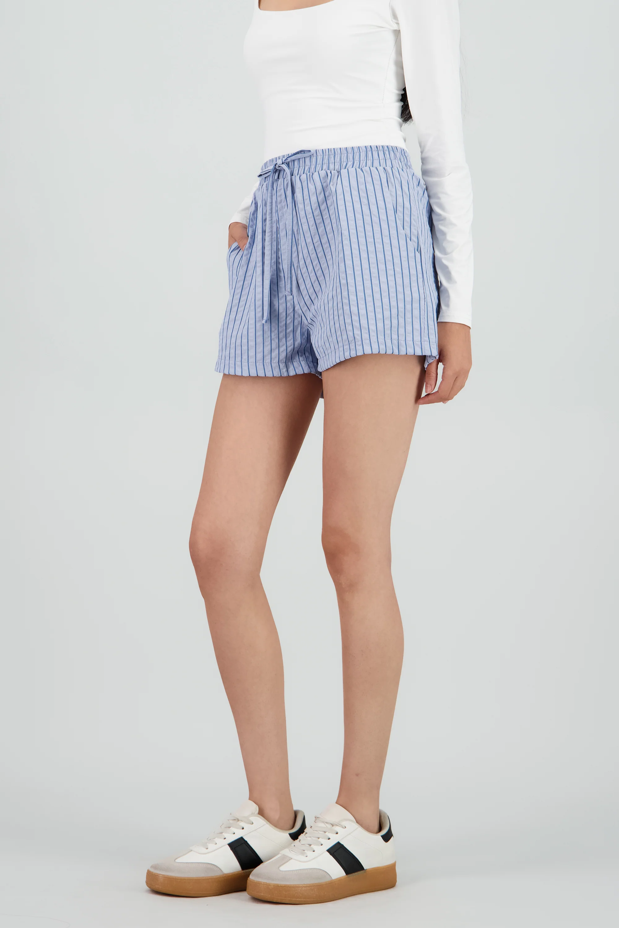 Short rayas detalle resorte - Image 3