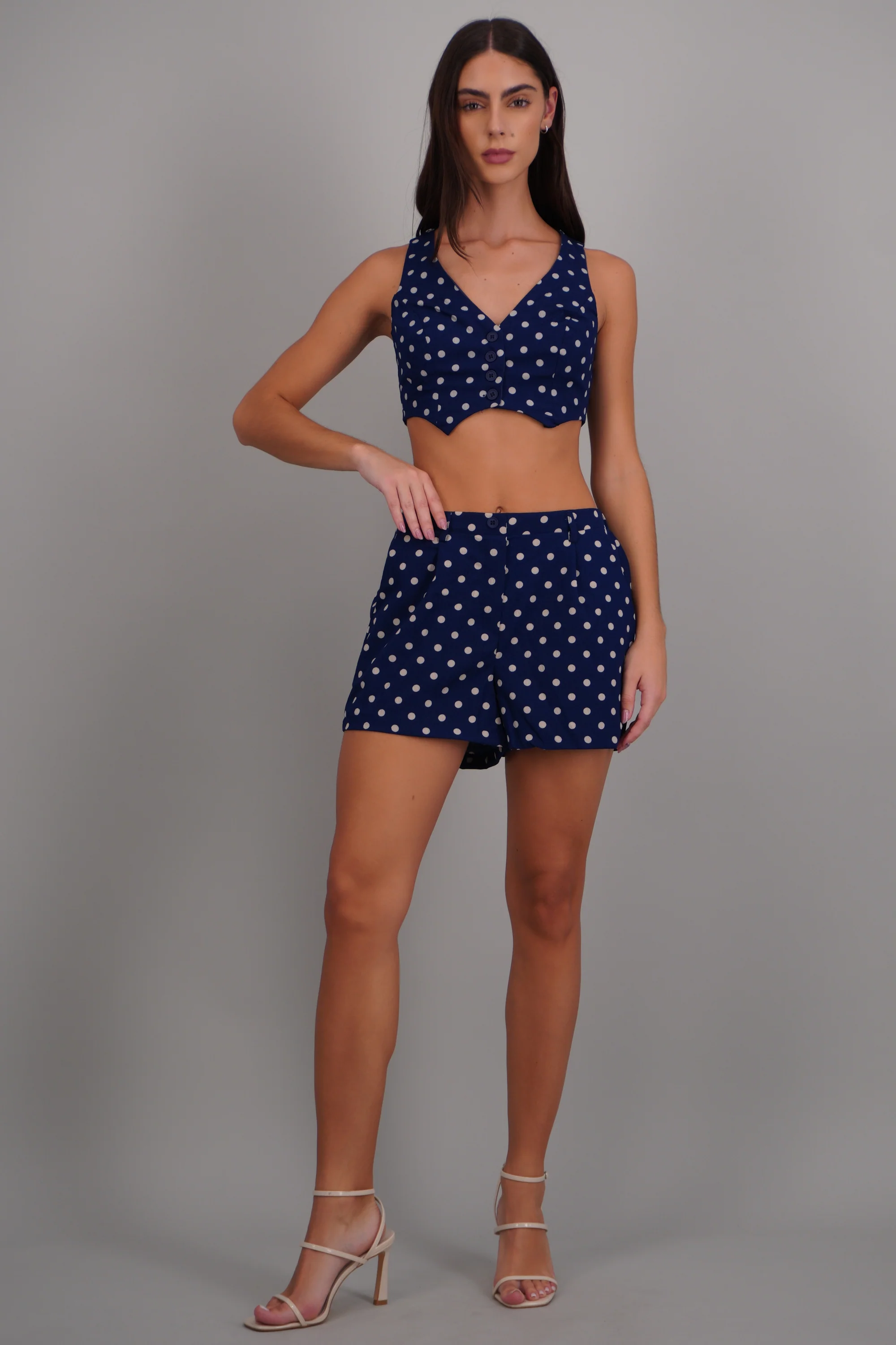 Short sastre polka dots