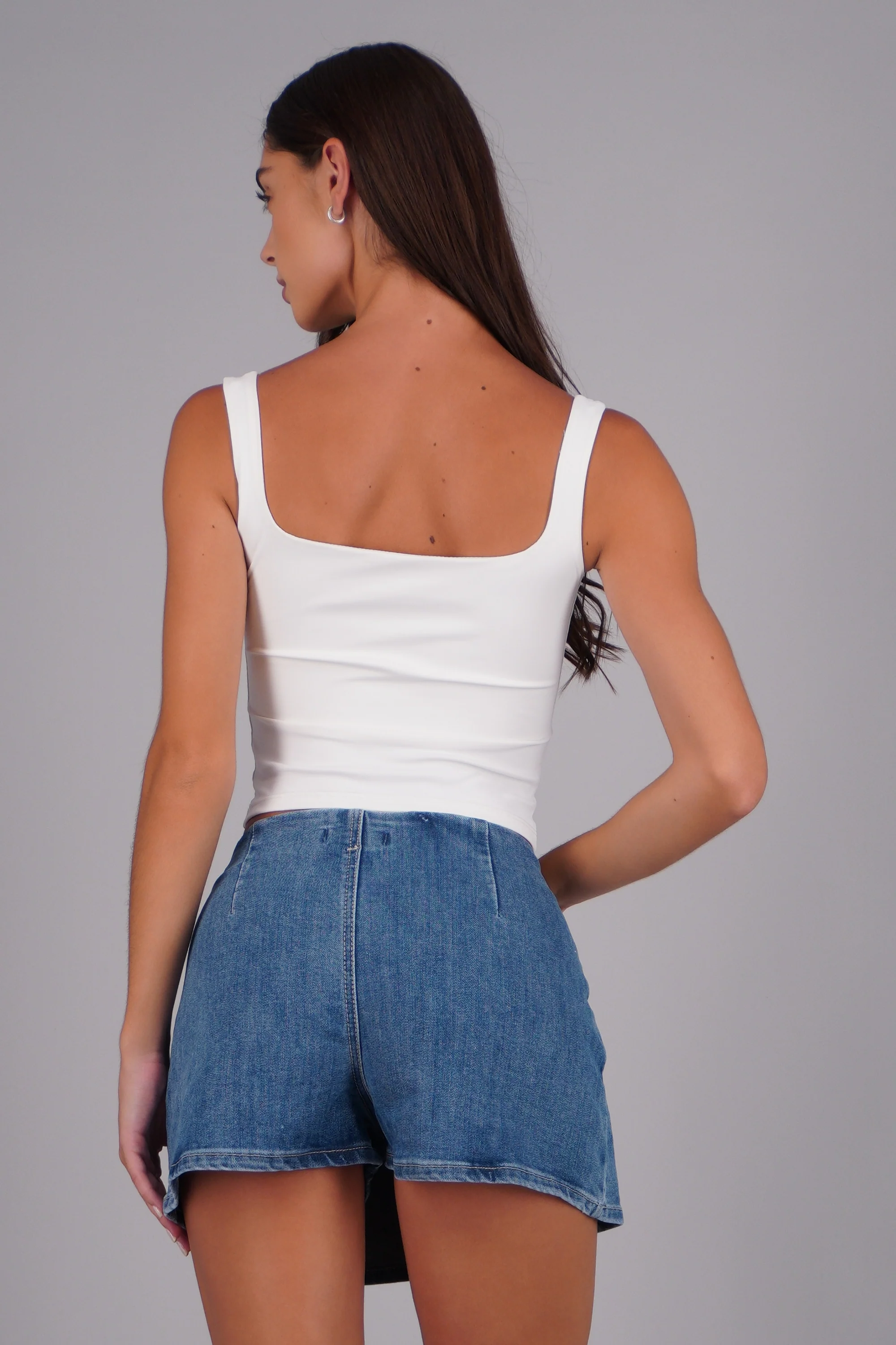 Skort demin cruzada - Image 4
