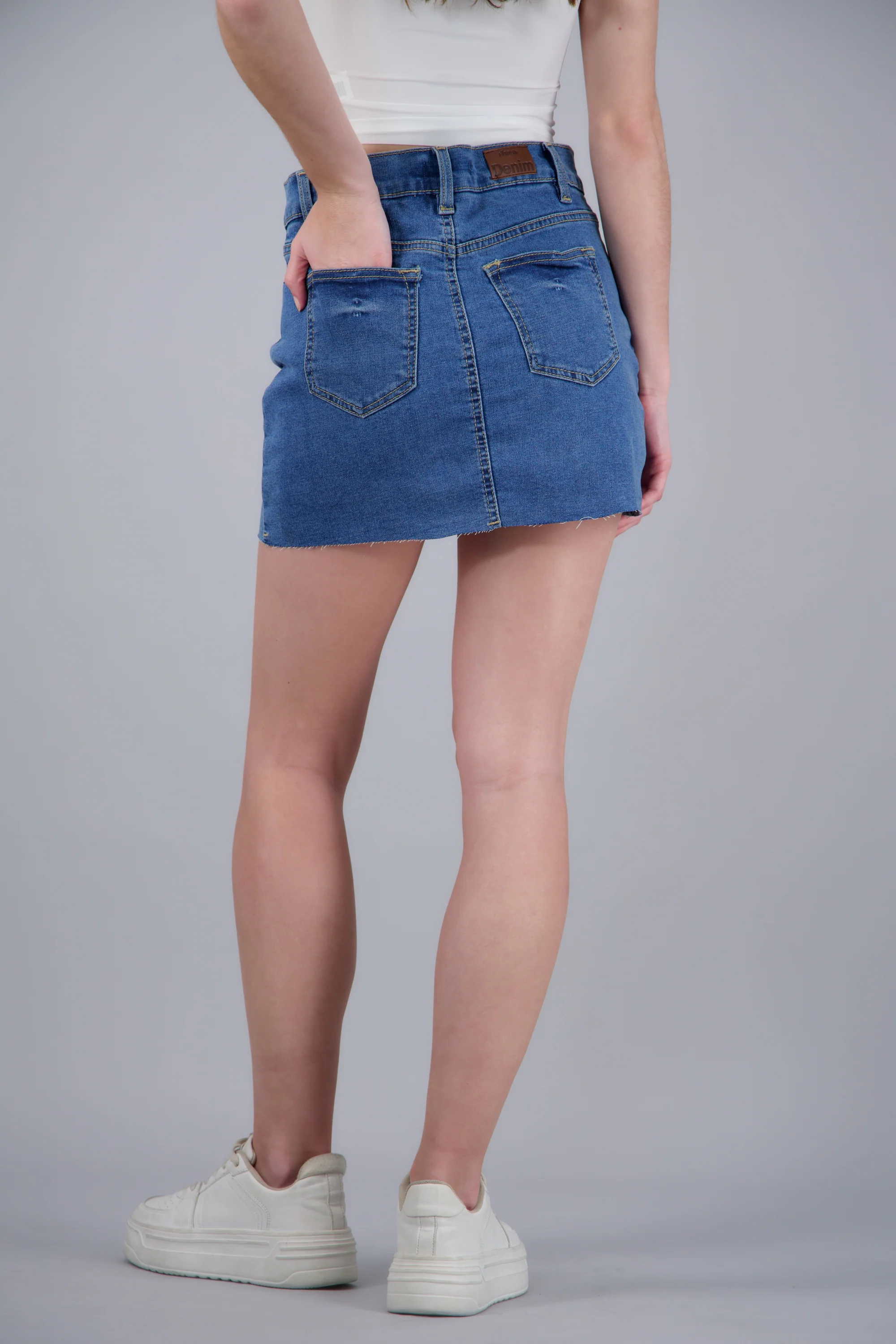 Skort denim desgaste - Image 4