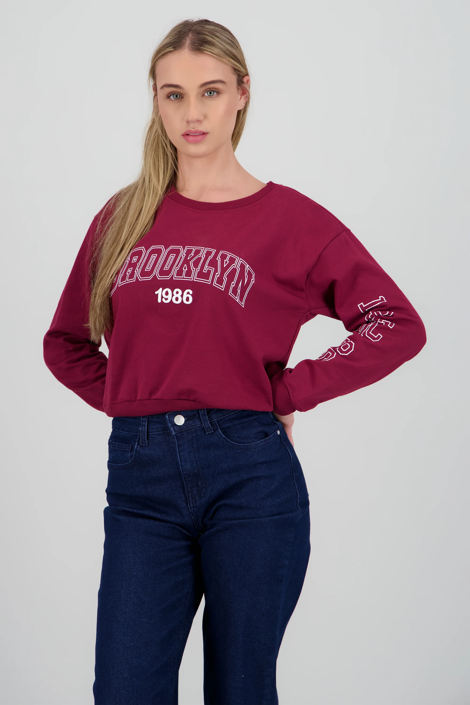Sudadera brooklyn conjunto scrunchie