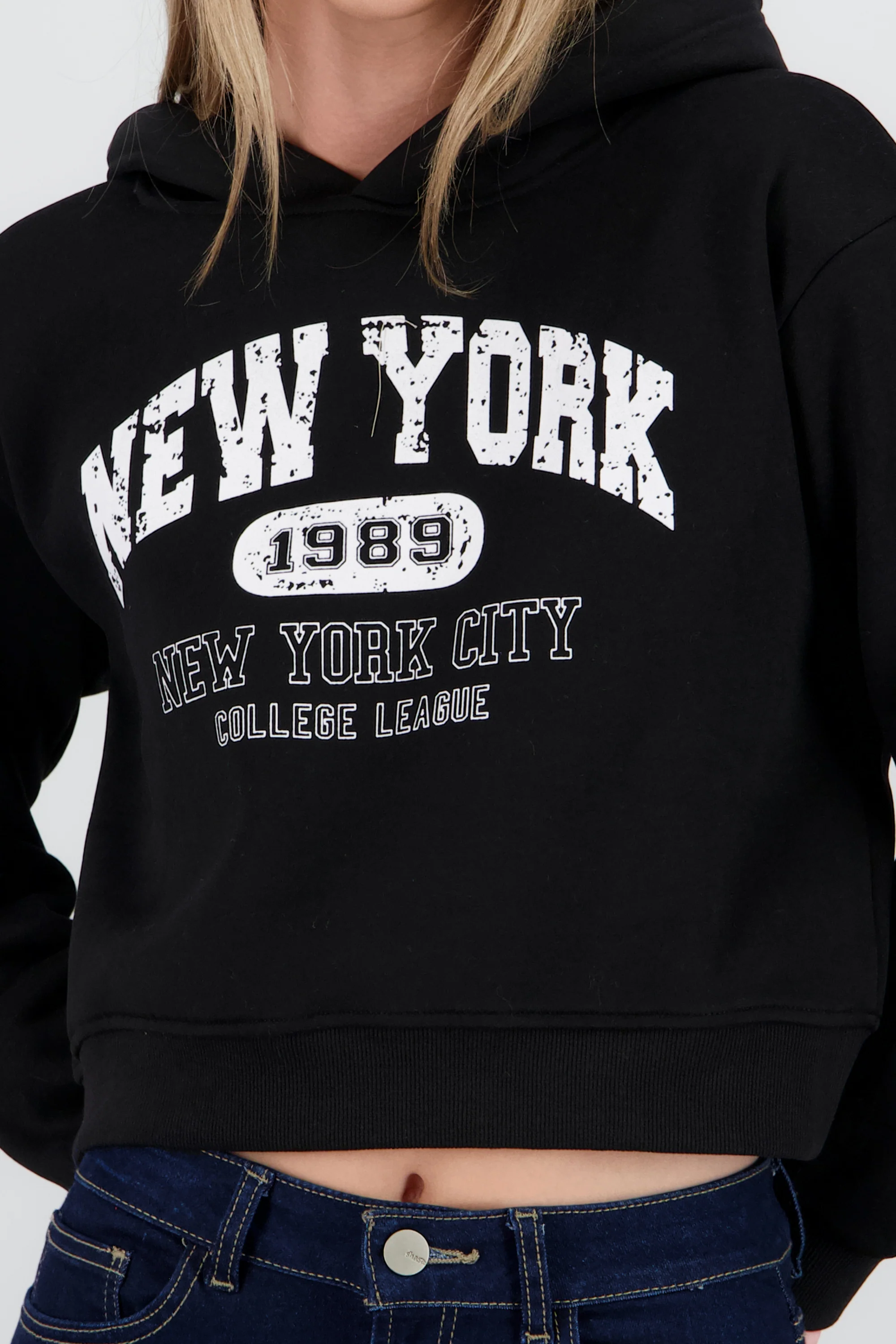 Sudadera corta new york - Image 5