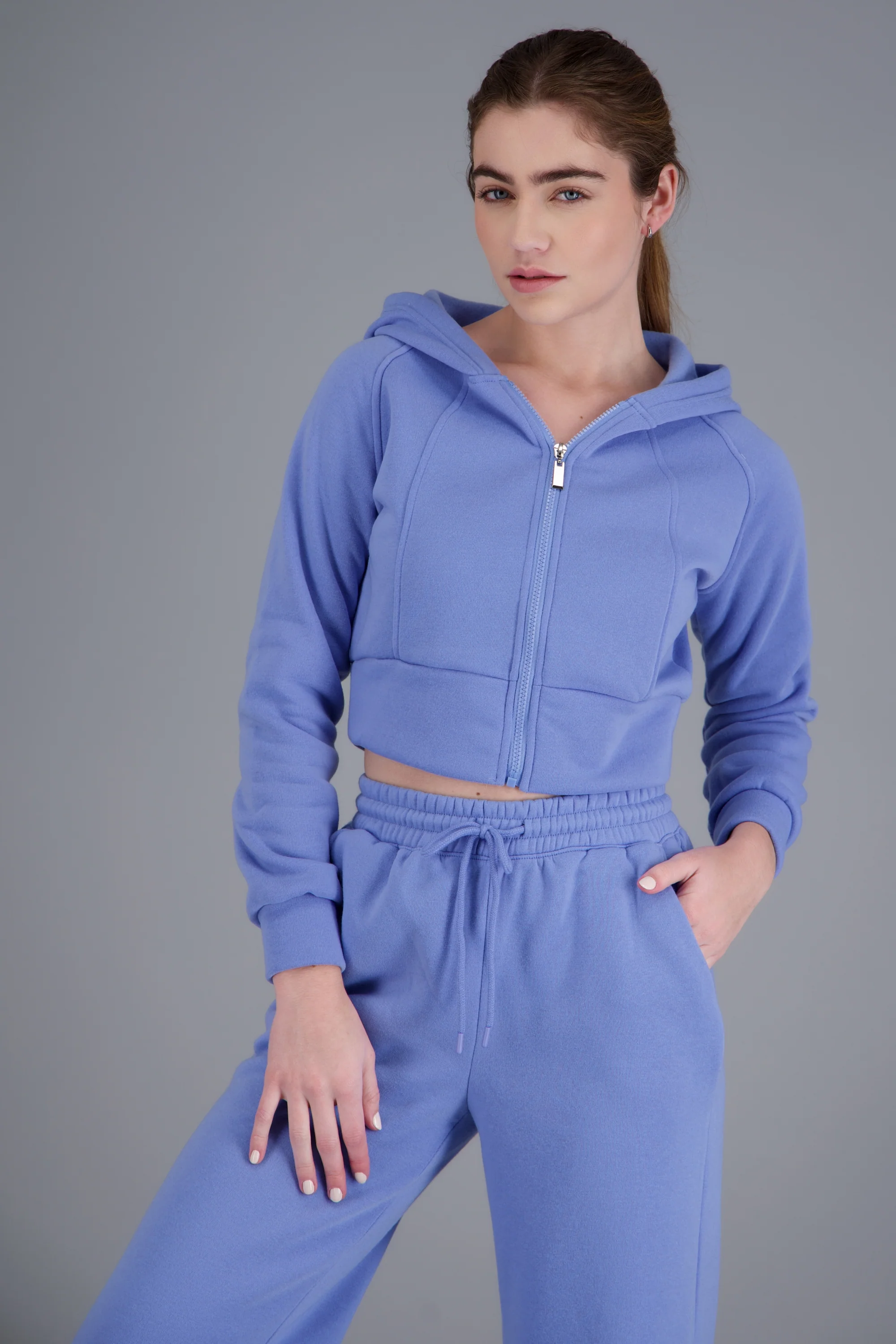 sudadera tacto suave lisa