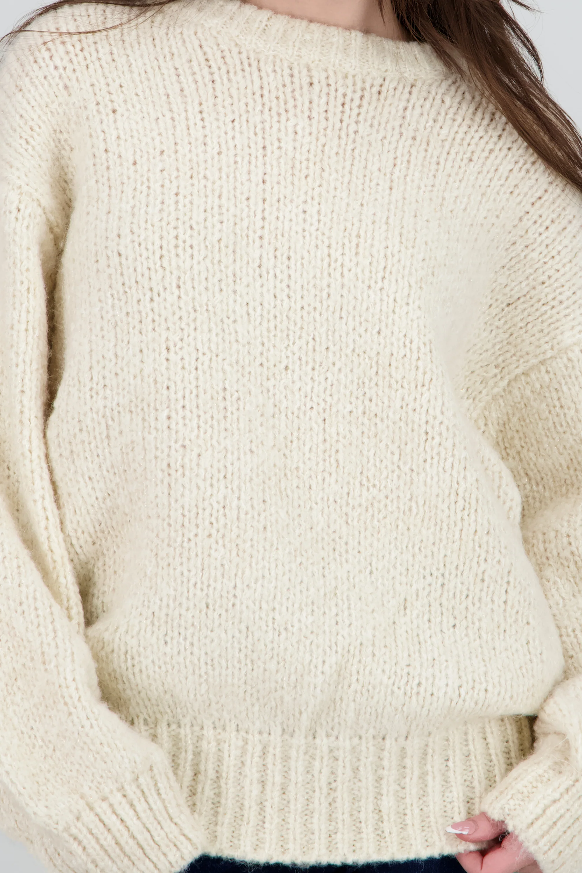 Sueter oversized con lurex - Image 5