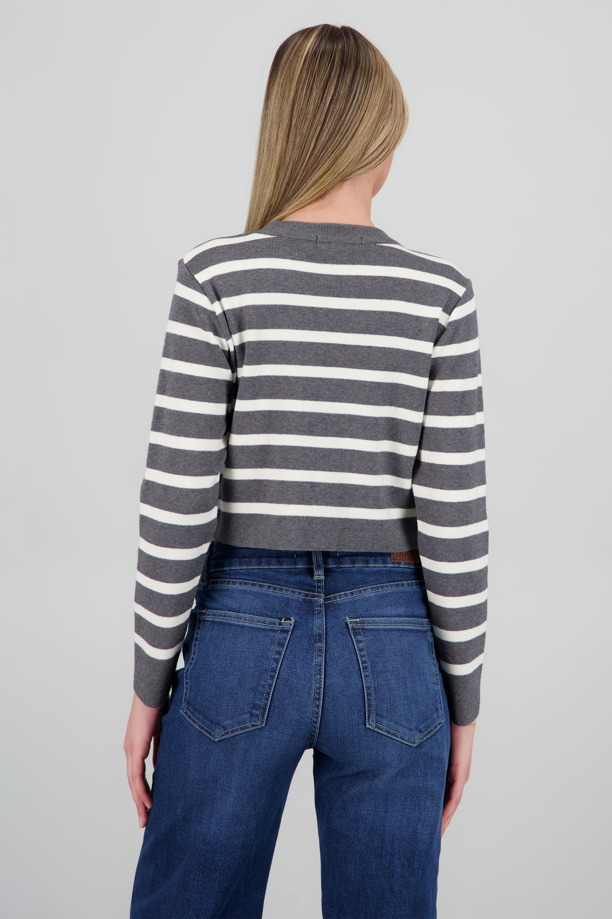 Sueter rayas crop - Image 4