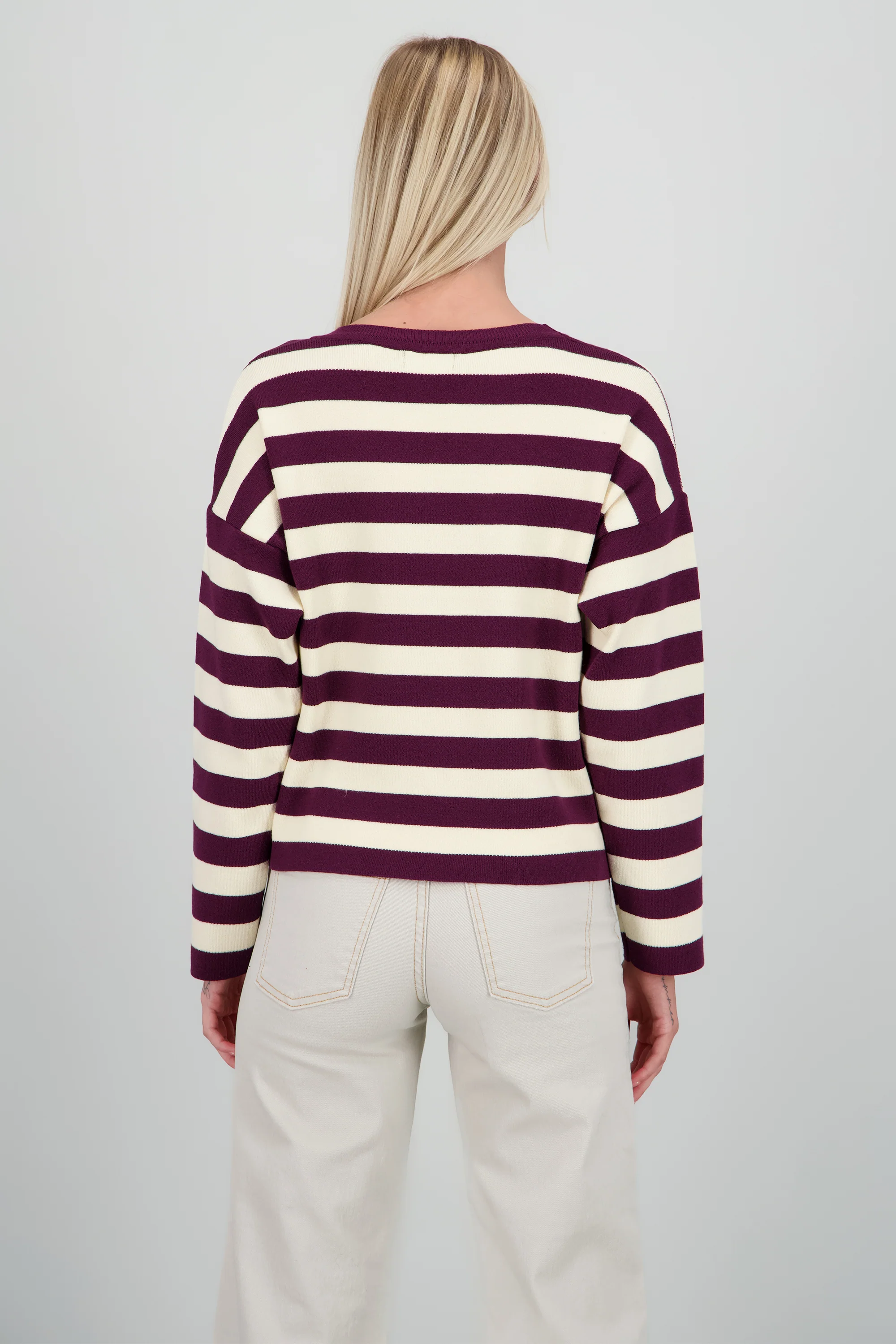Sueter rayas tacto suave - Image 5