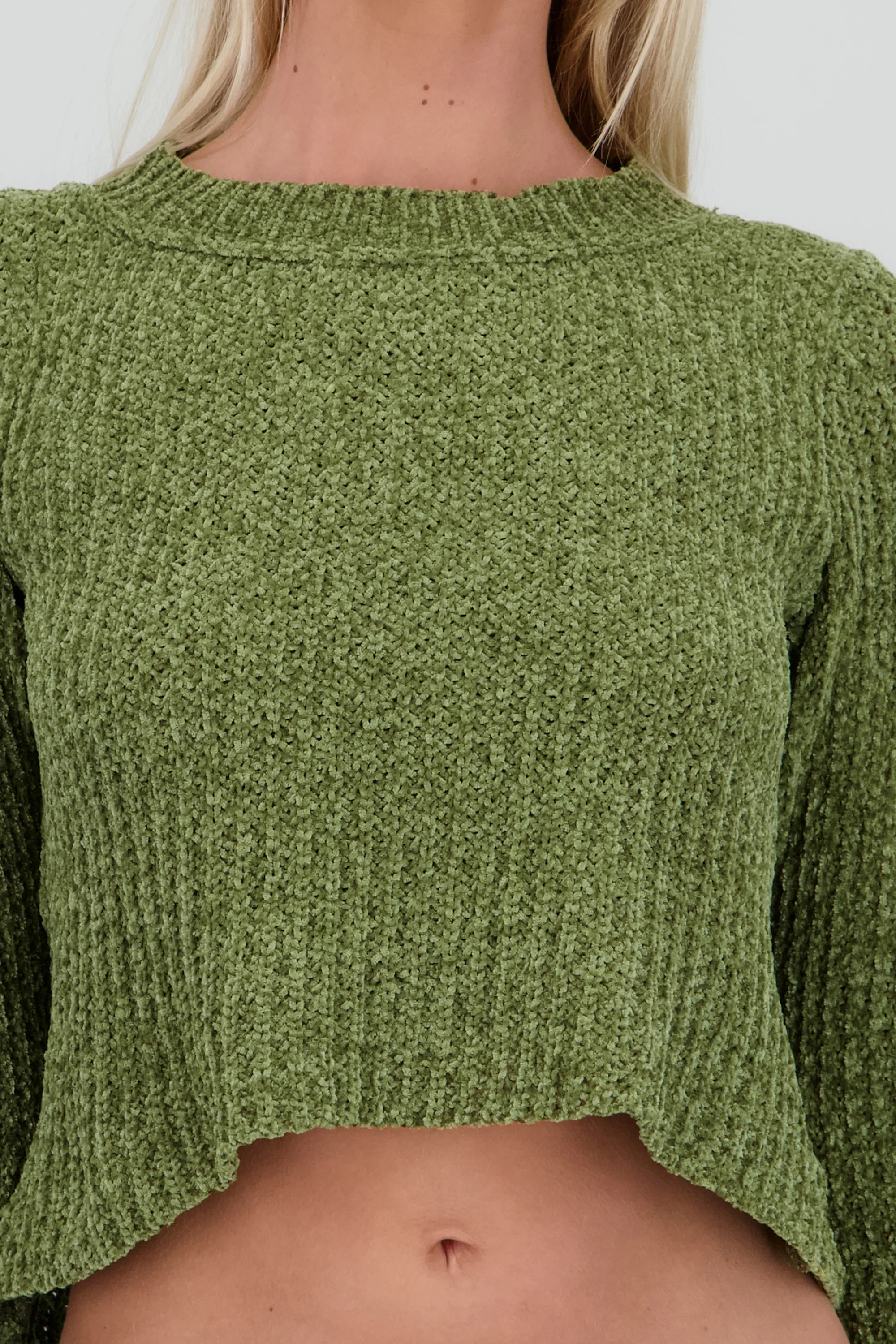 Sueter suave manga peplum - Image 5