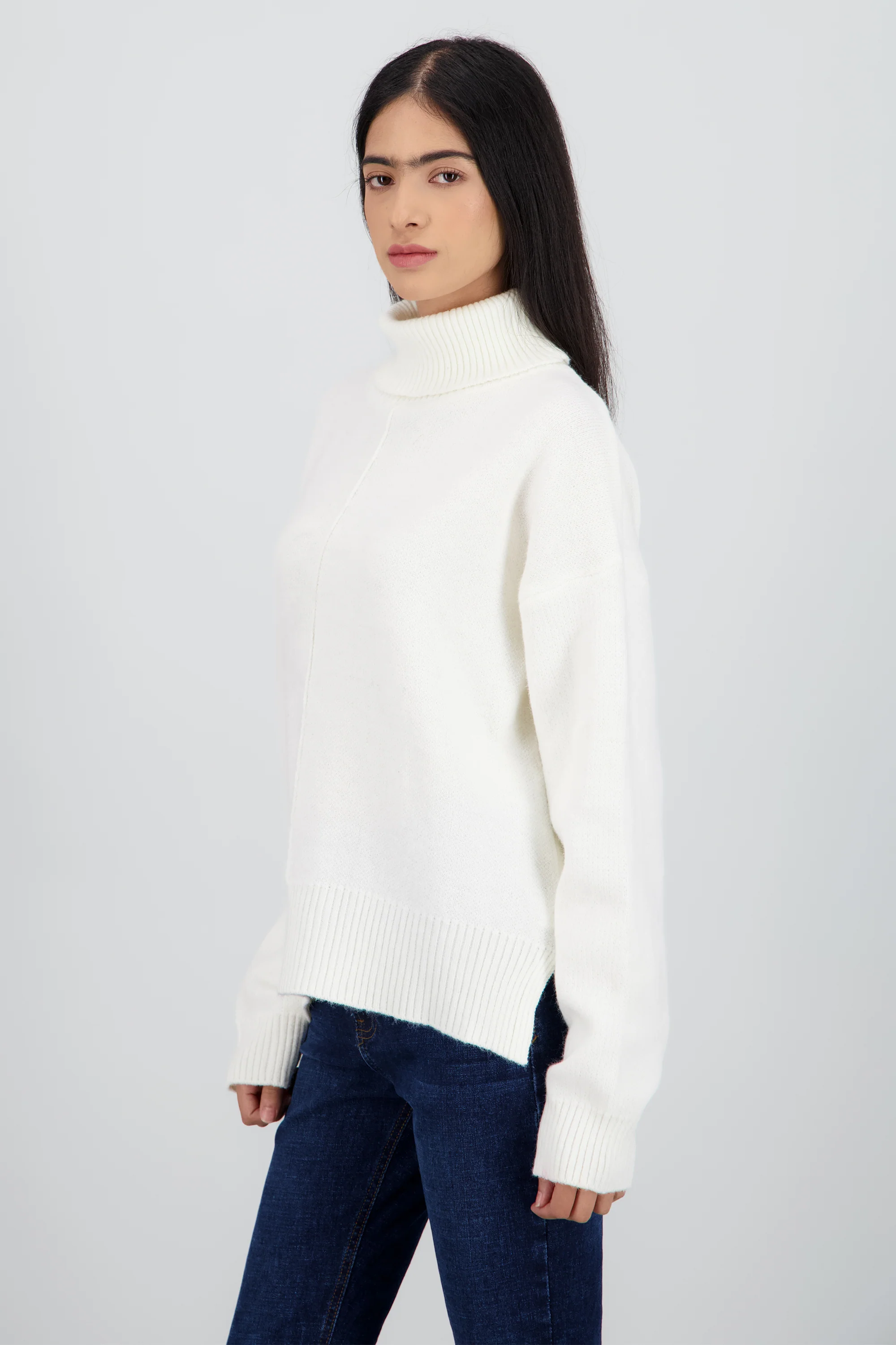 Sueter tejido cuello alto - Image 5