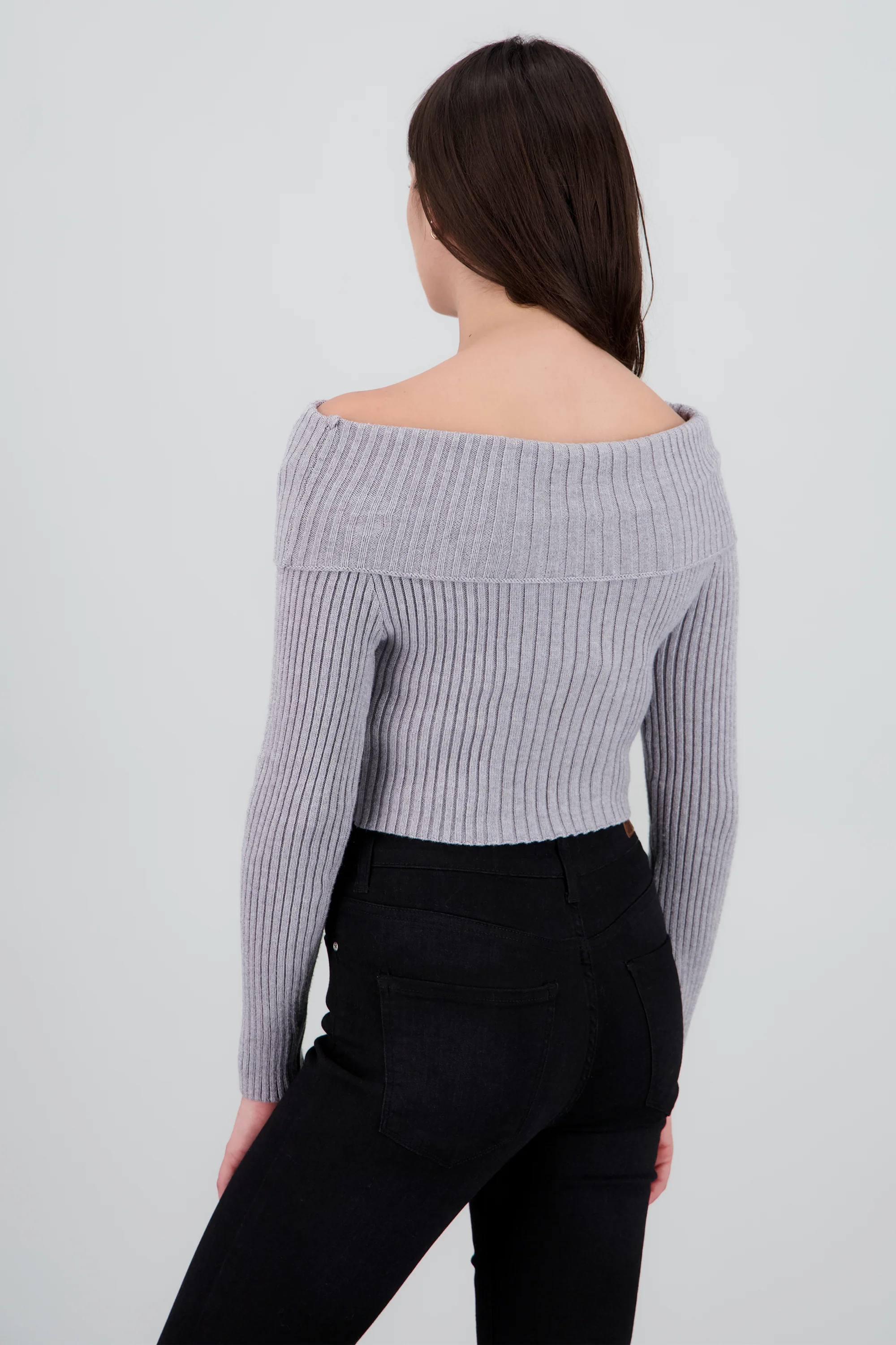 Sueter tejido off shoulder - Image 4