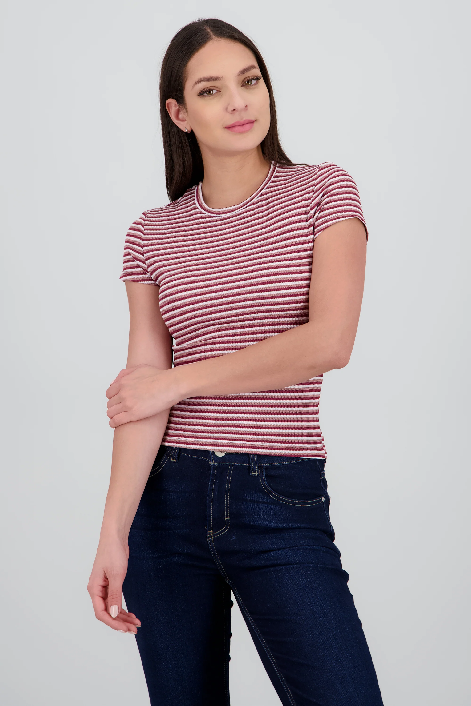 T-shirt crop manga corta - Image 2